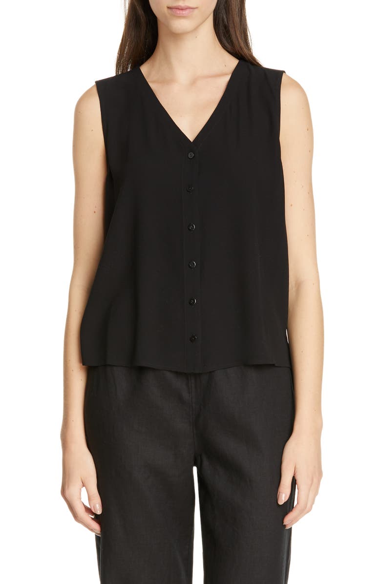 Eileen Fisher Tops SLEEVELESS SILK TOP