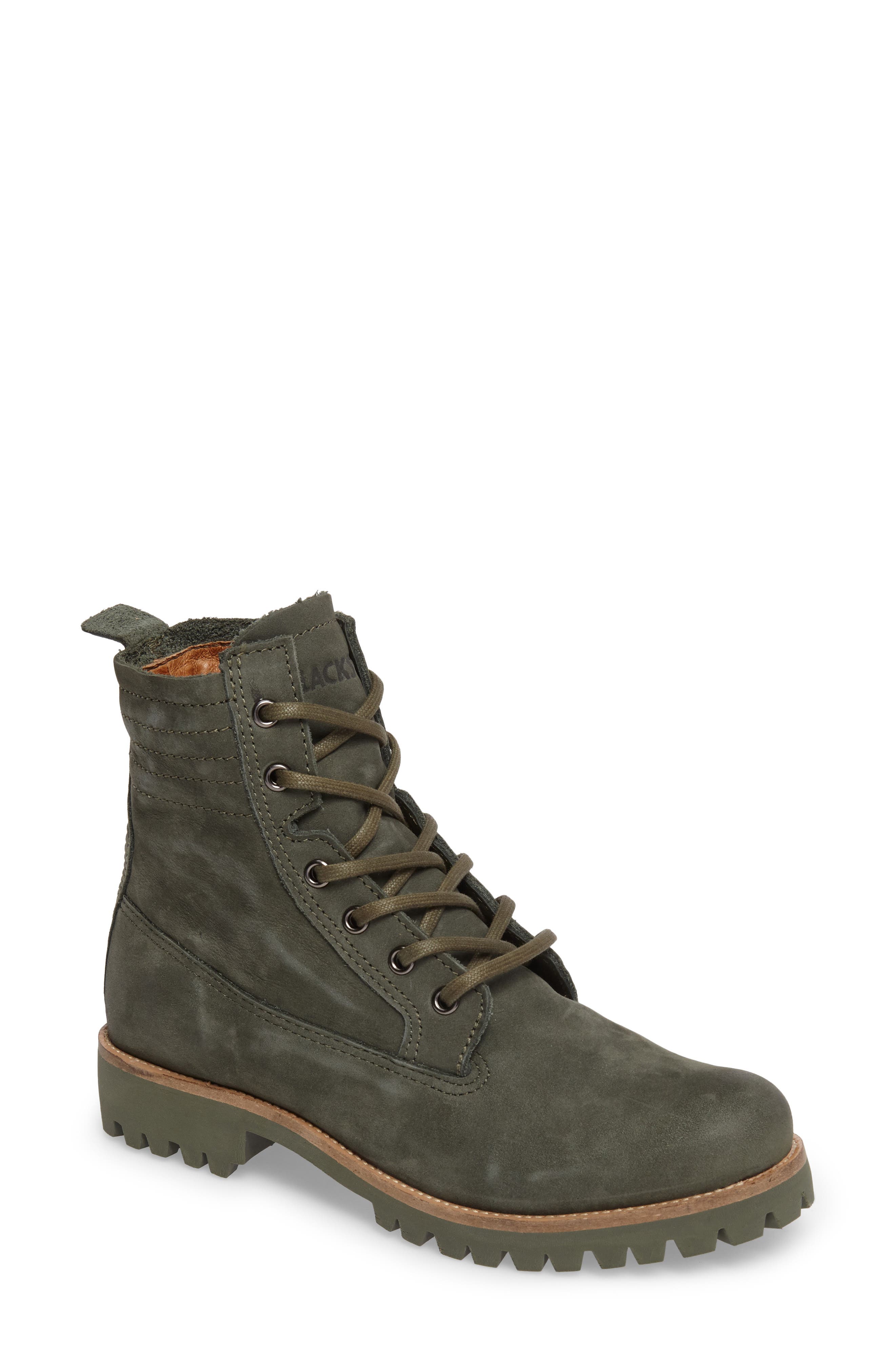 Blackstone Ol23 Lace-Up Boot Green