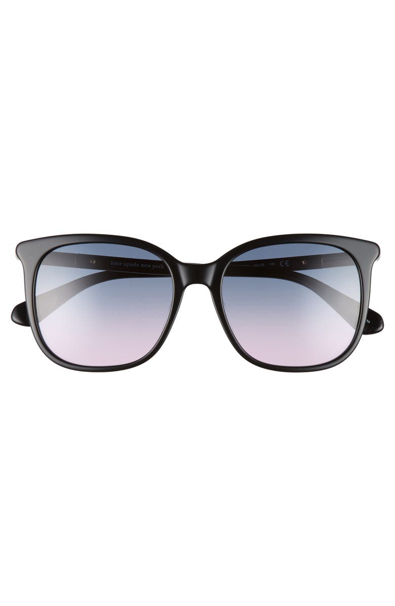 KATE SPADE CAYLIN 54MM GRADIENT SQUARE SUNGLASSES,CAYLINS