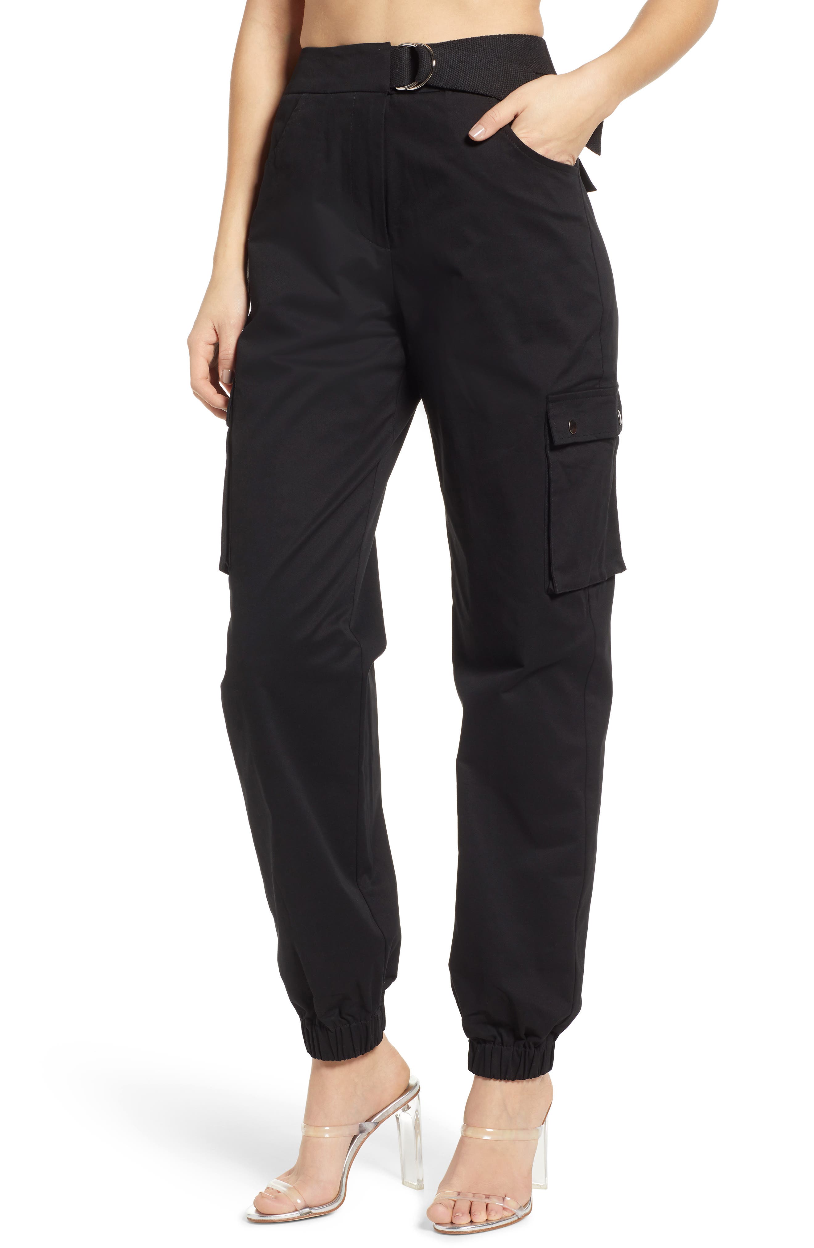 Tiger Mist Aliyah Cargo Pants, Black