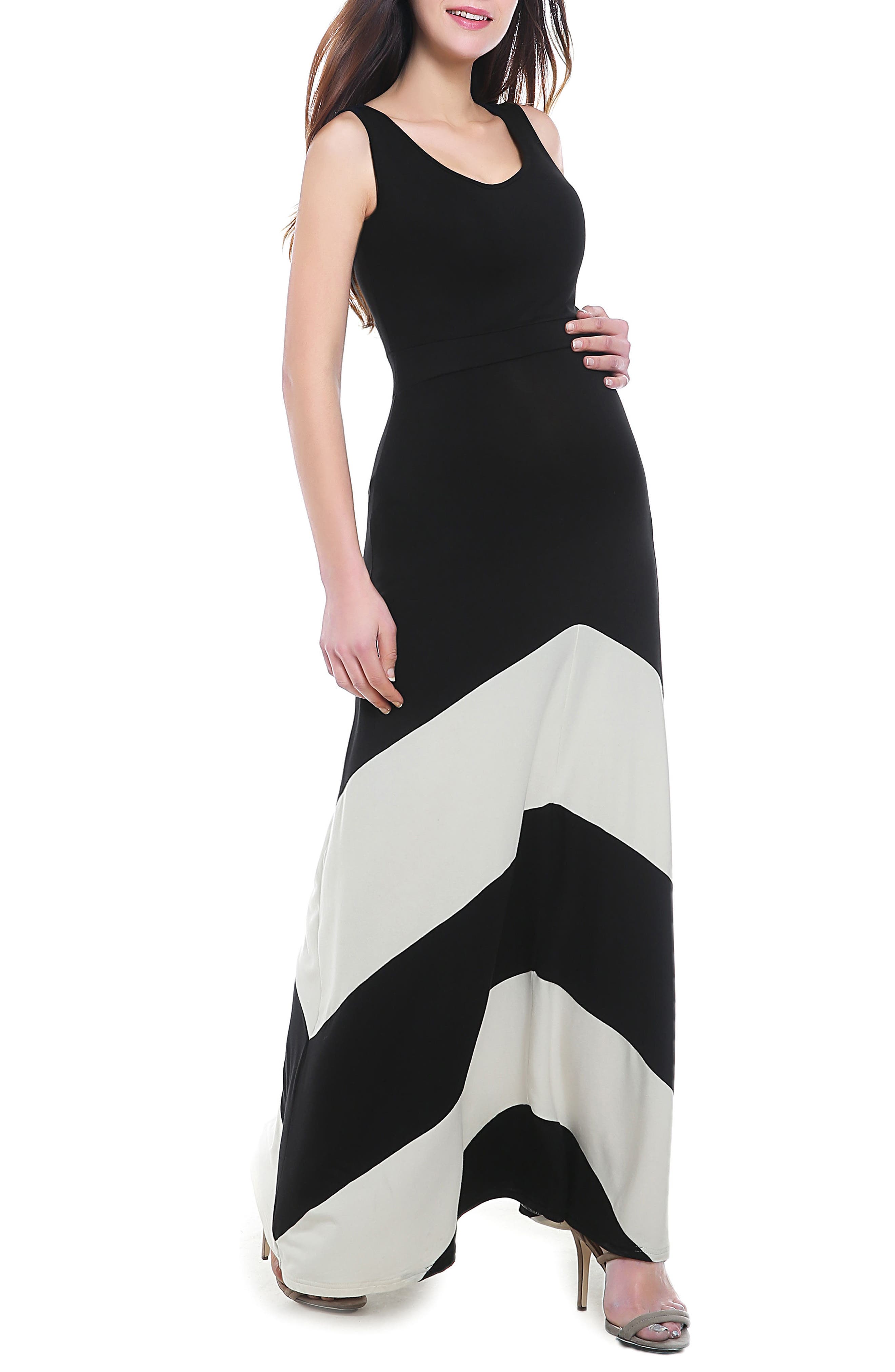 Kimi And Kai Sally Maternity Maxi Dress