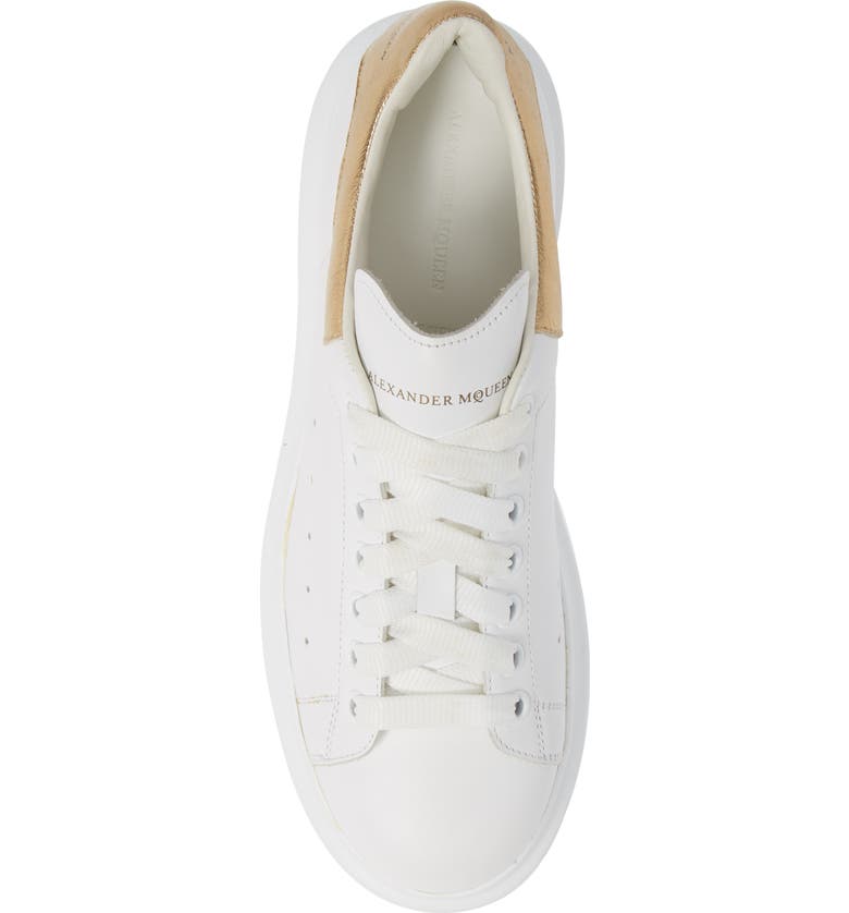 ALEXANDER MCQUEEN OVERSIZE LOW TOP SNEAKER,553761WHGP0