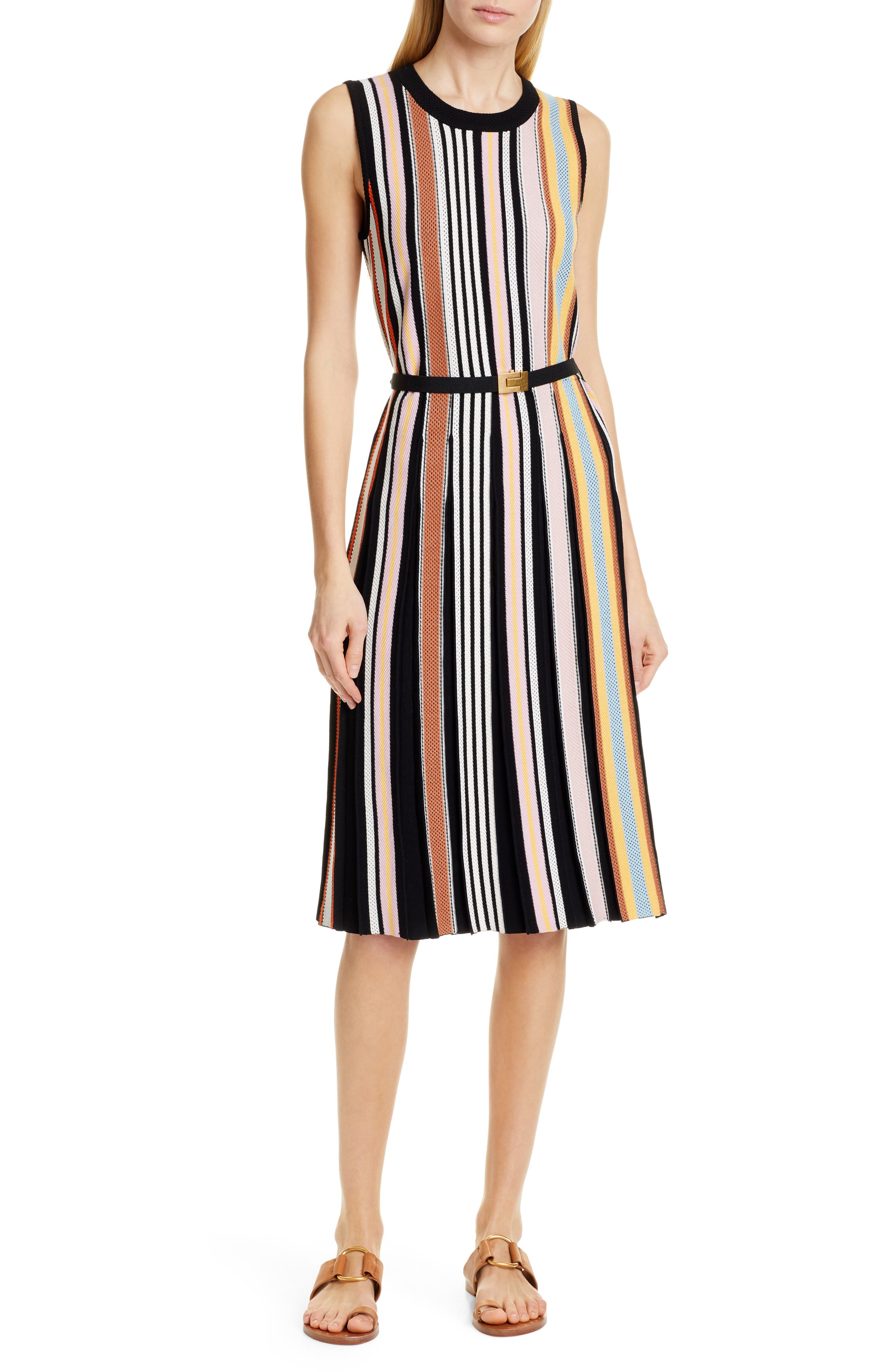 tory burch striped knit dress