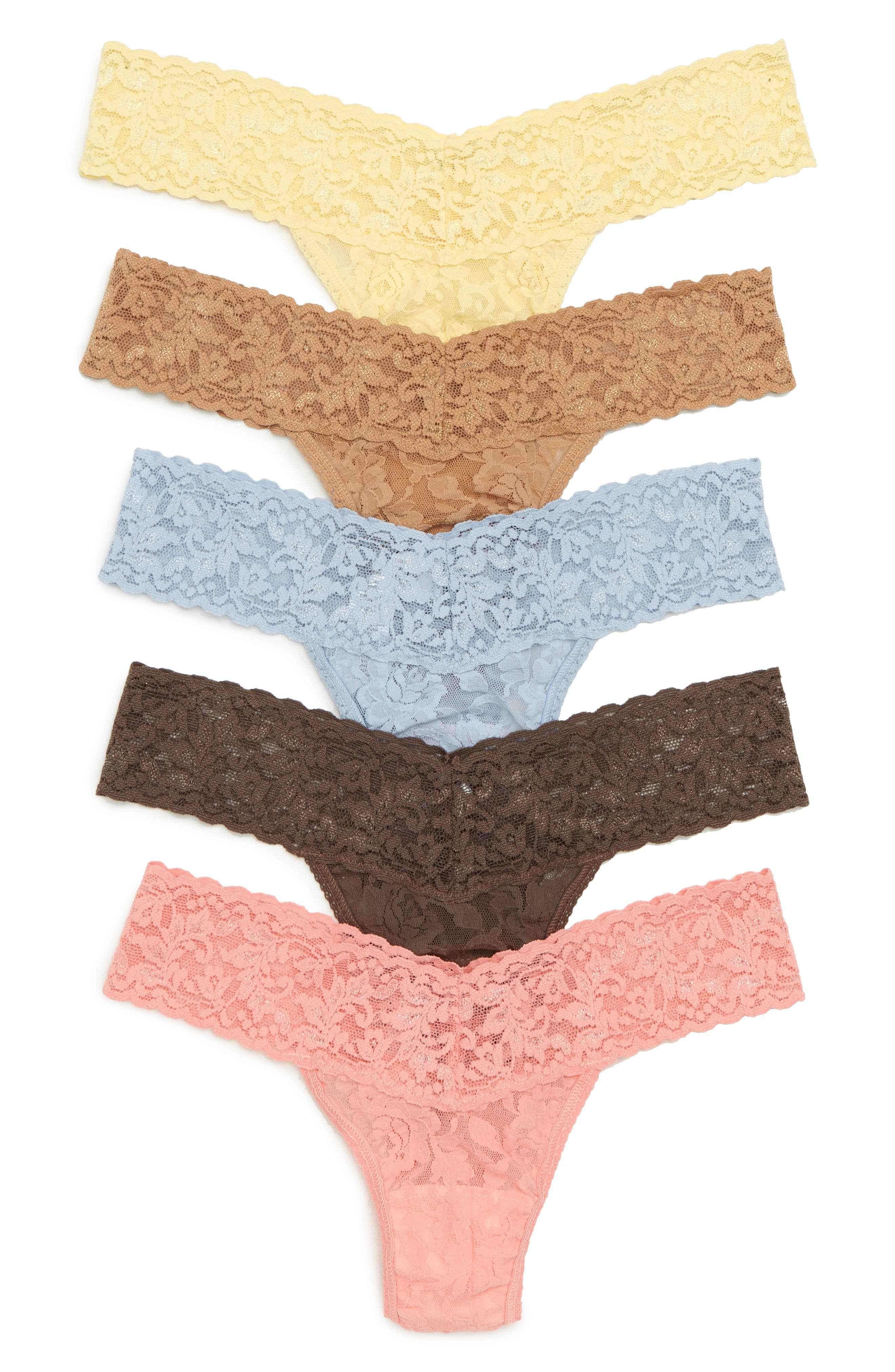 Hanky Panky Thong (5-Pack) (Petite) | Nordstrom