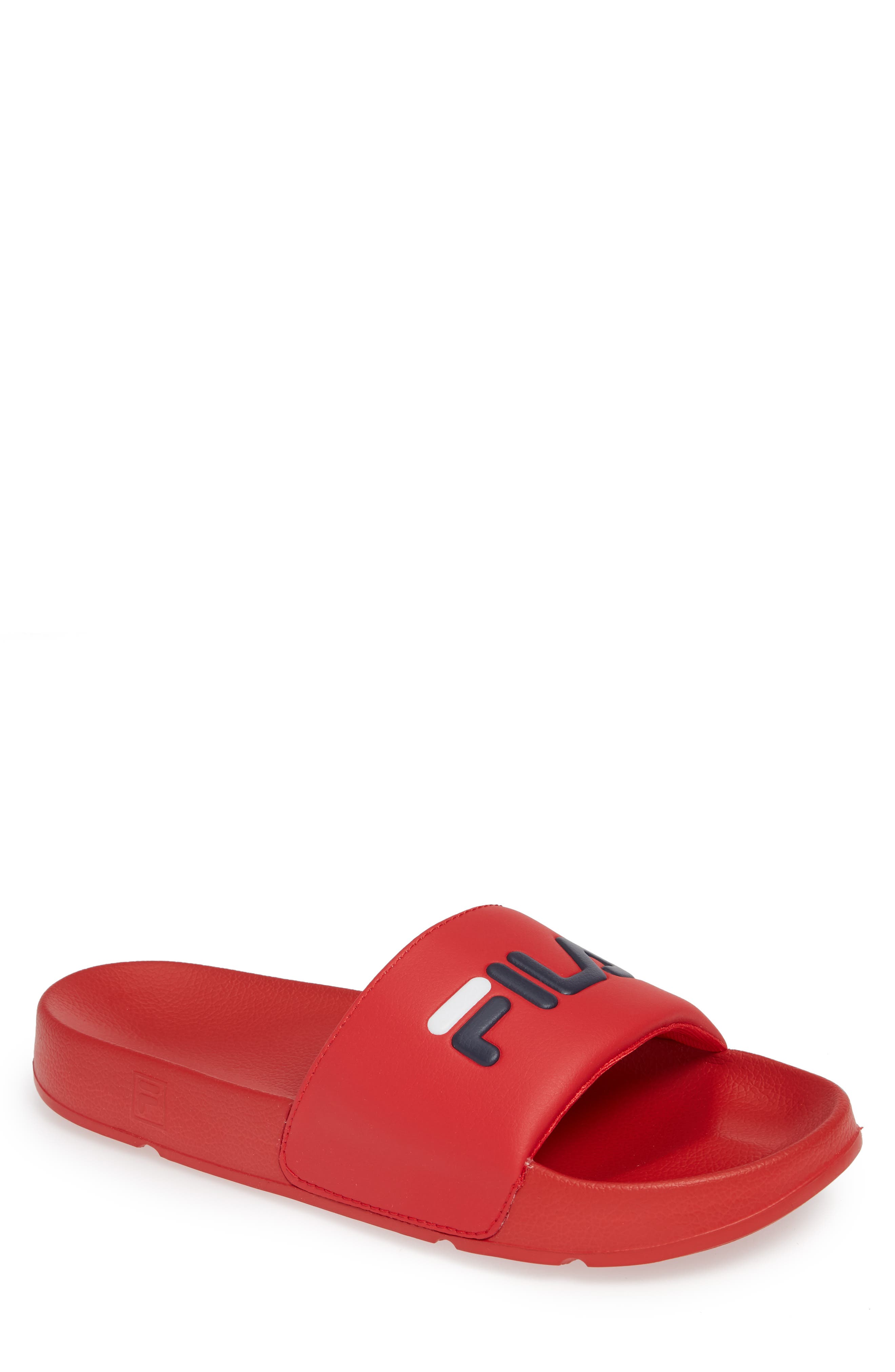 UPC 607949046504 product image for Men's Fila Sport Slide, Size 10 M - Red | upcitemdb.com