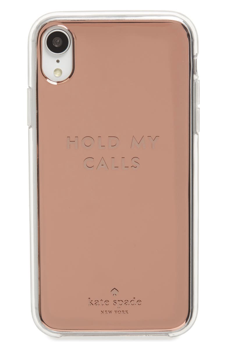 kate spade new york hold my calls iPhone X/Xs & XR case | Nordstrom