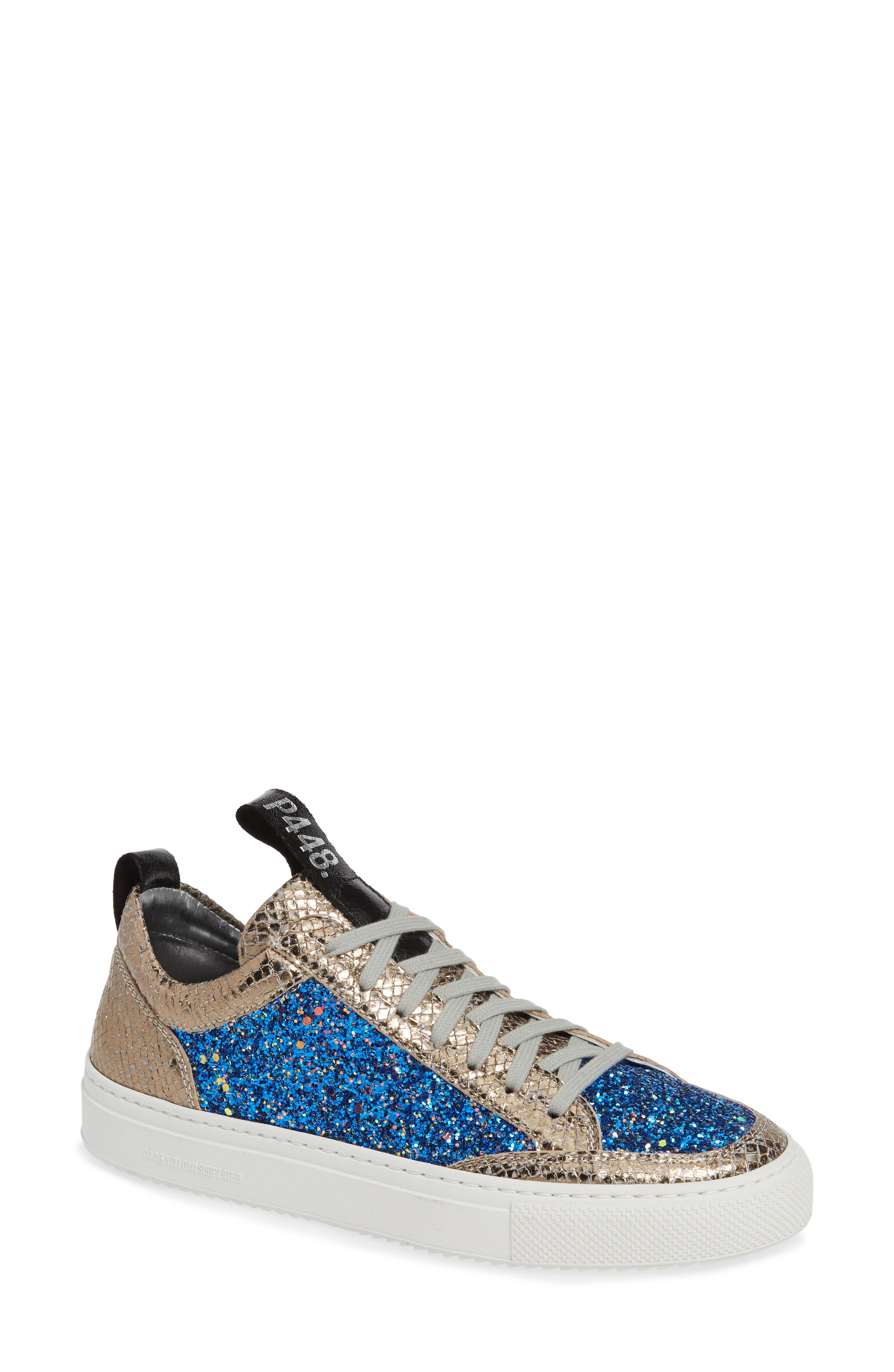 P448 Soho Sequin Low Top Sneaker (Women) Nordstrom