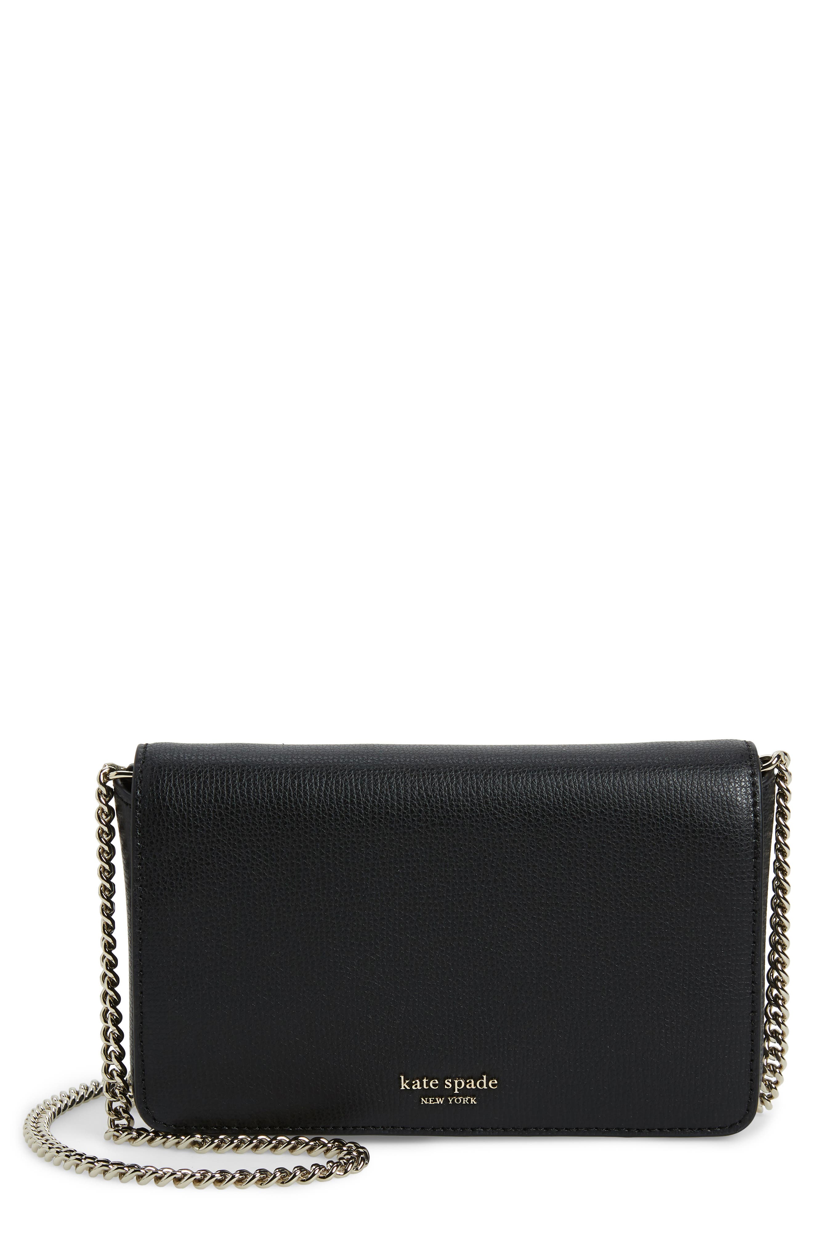 kate spade new york sylvia leather wallet on a chain Nordstrom
