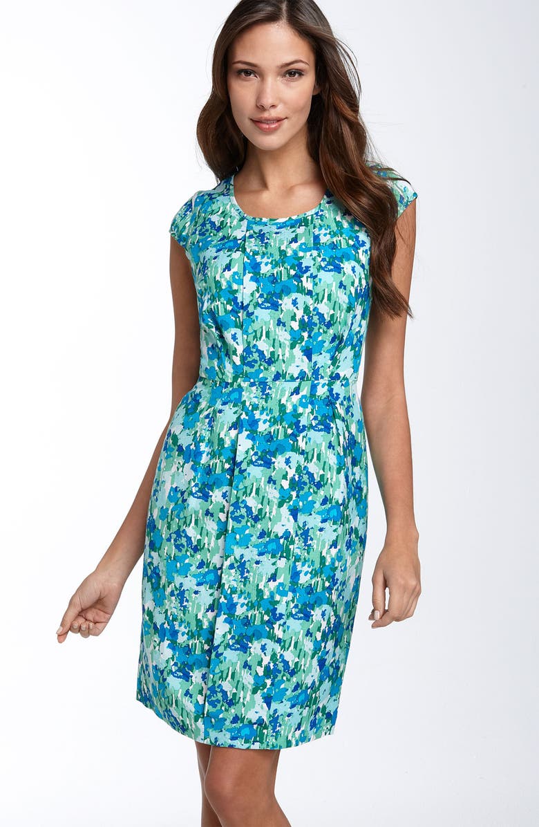 Calvin Klein Floral Sheath Dress | Nordstrom