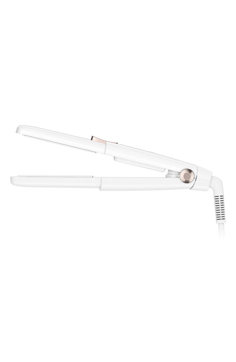 T3 Singlepass Compact Travel Styling Flat Iron With Cap (white & Rose Gold)
