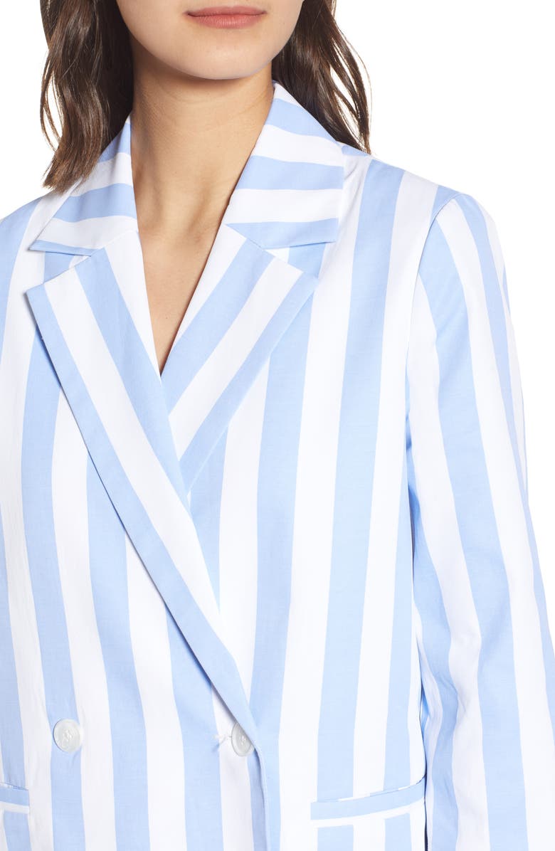 ENGLISH FACTORY STRIPE BLAZER,MK787J