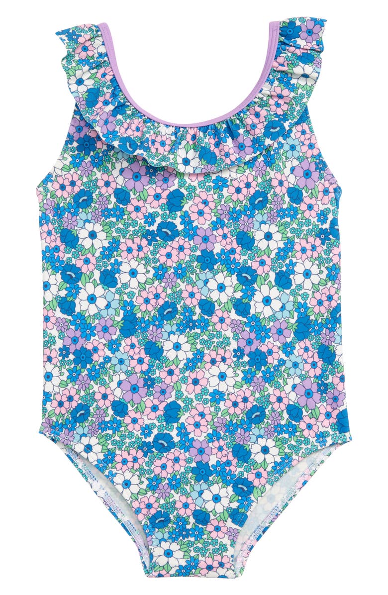 Mini Boden Bow One-Piece Swimsuit (Toddler Girls) | Nordstrom