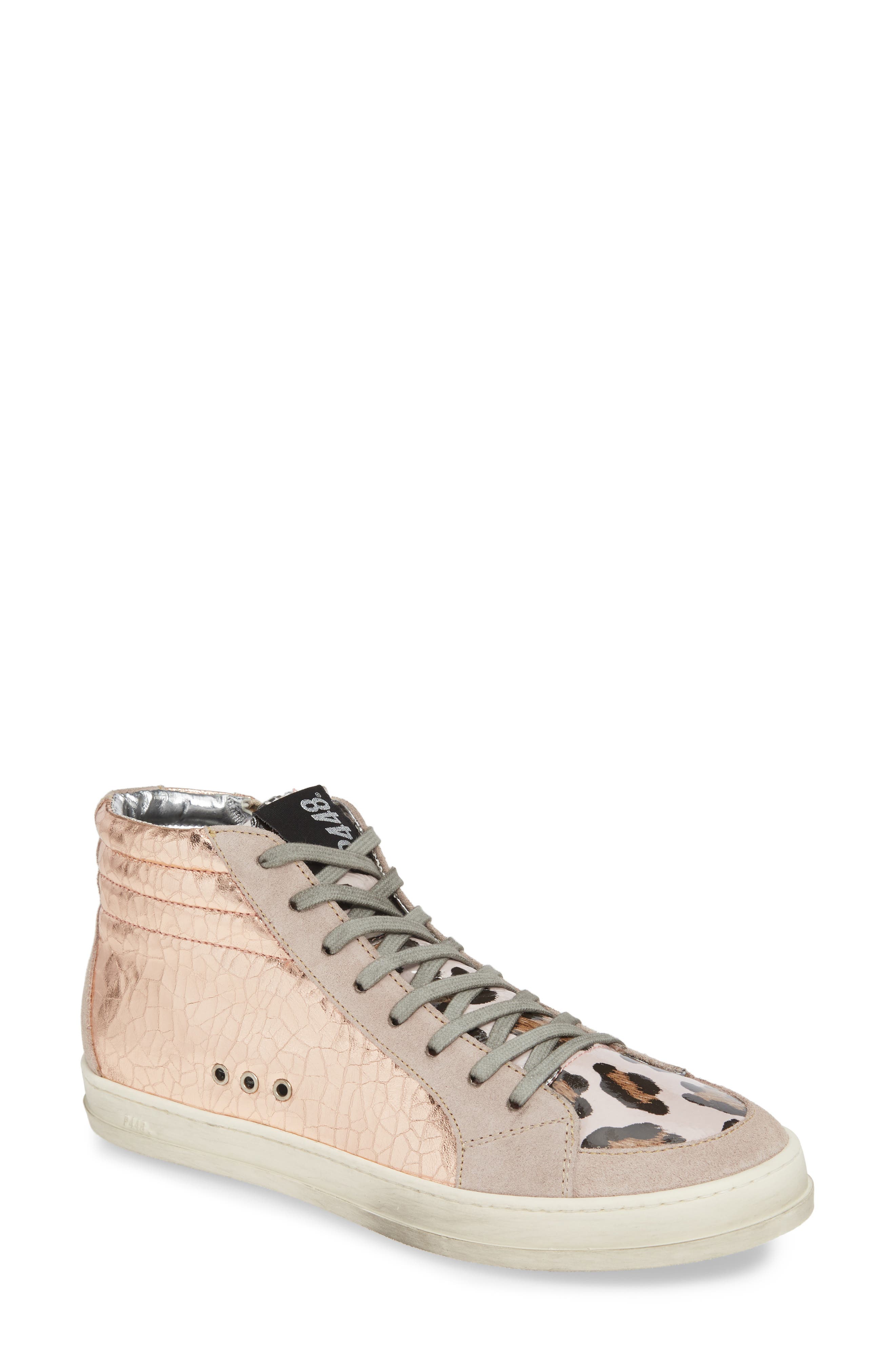 p448 rose gold sneakers