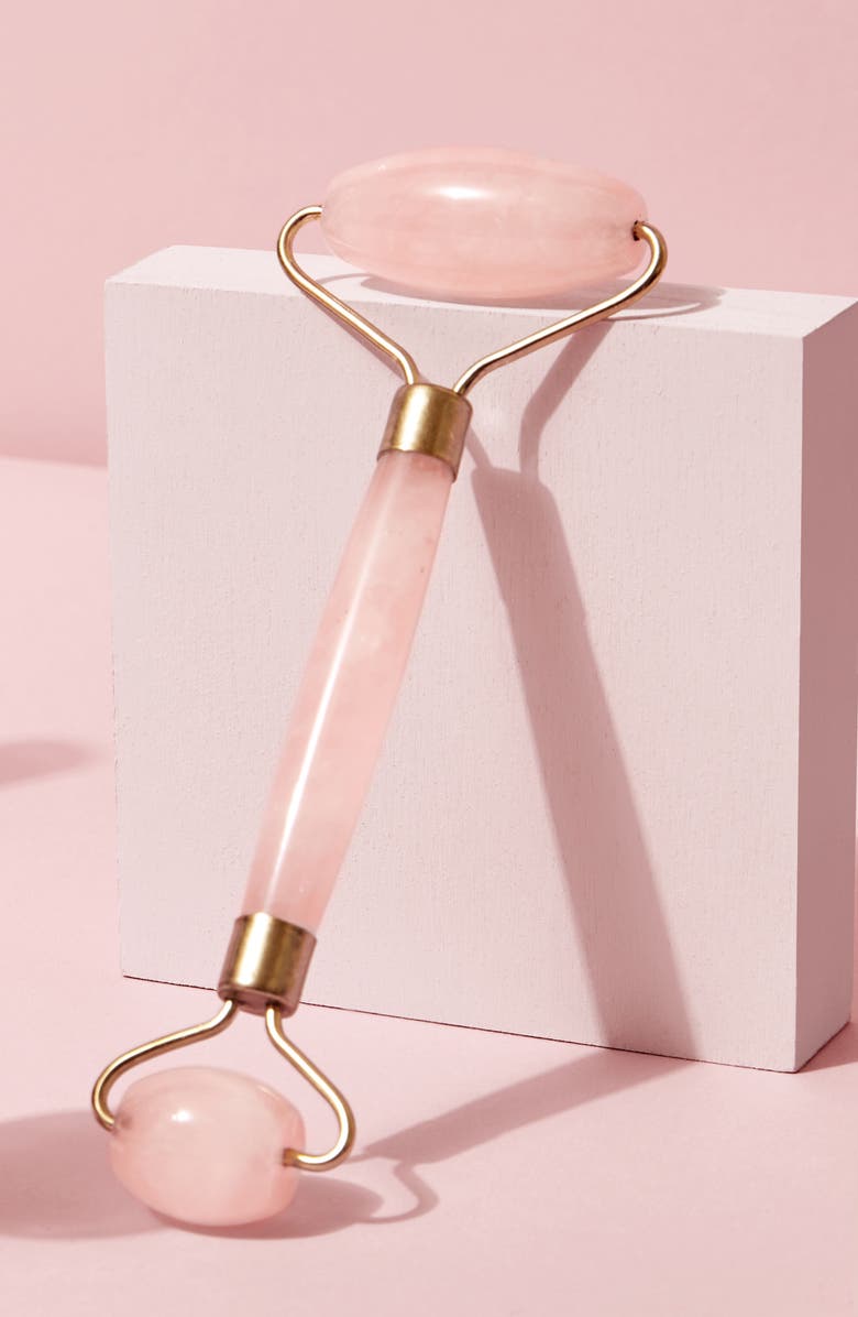 HERBIVORE BOTANICALS ROSE QUARTZ FACIAL ROLLER,HB070