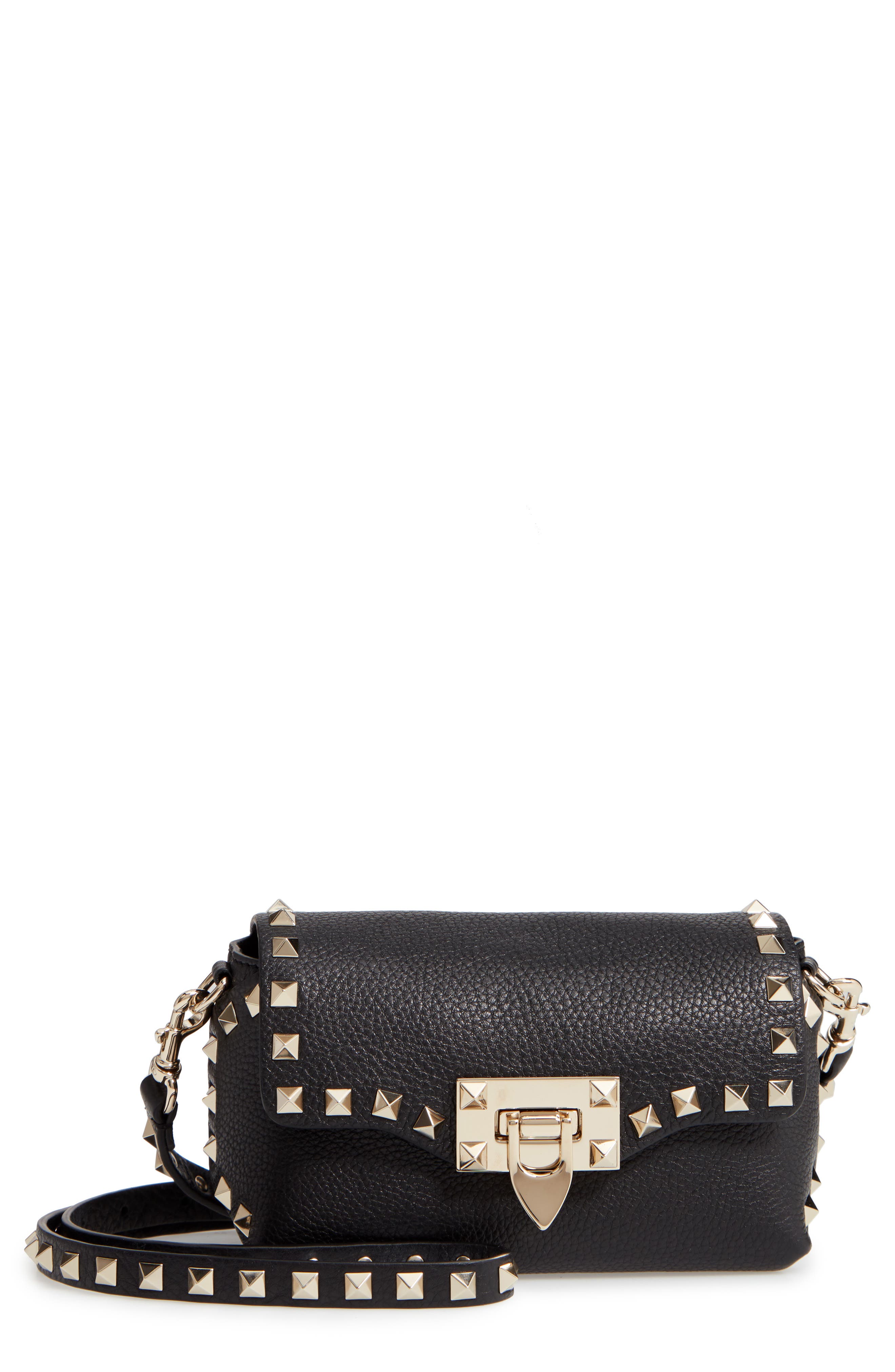 valentino rockstud leather crossbody