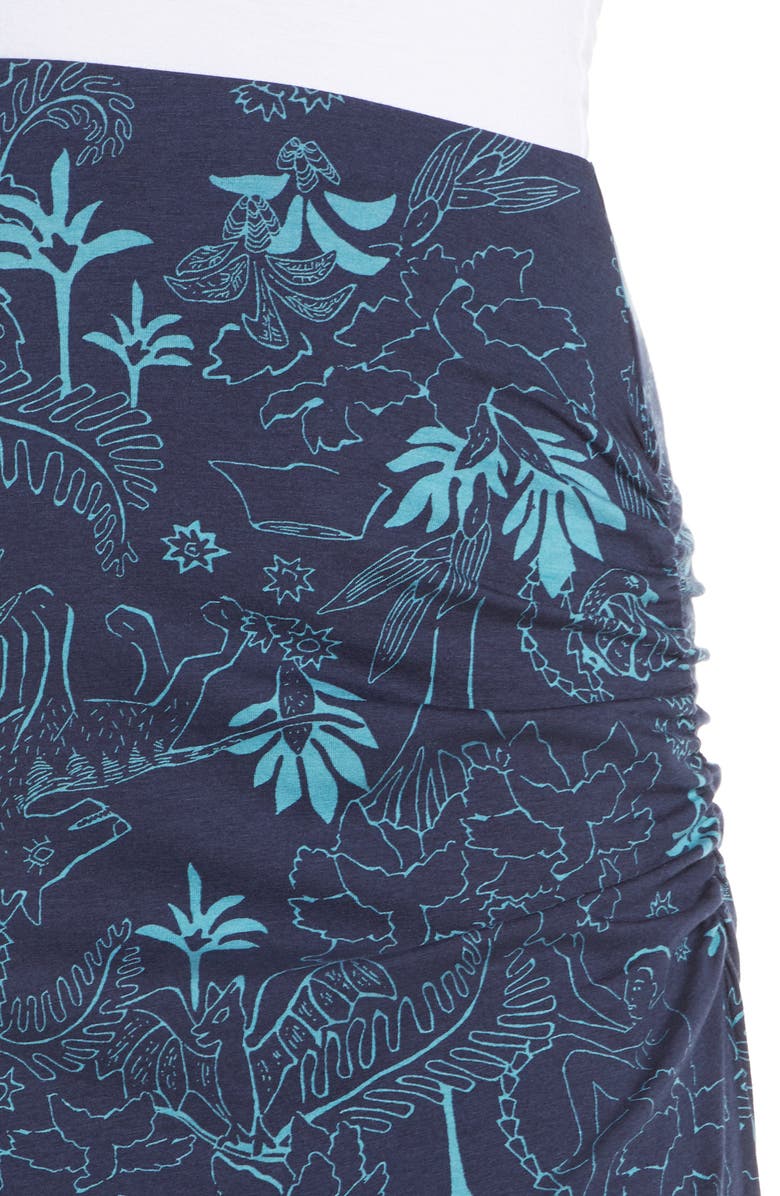 Patagonia Dream Song Skirt In Beyond Extinct/ Neo Navy