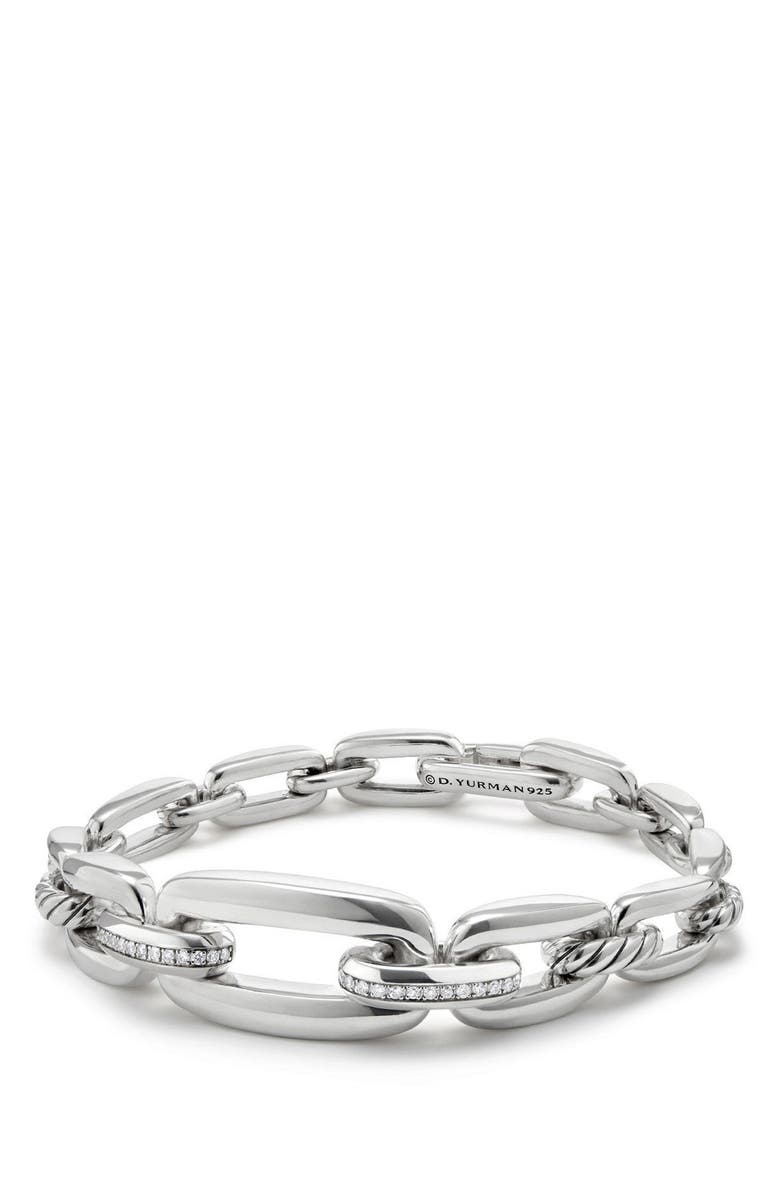 David Yurman Wellesley Chain Link Bracelet with Diamonds | Nordstrom