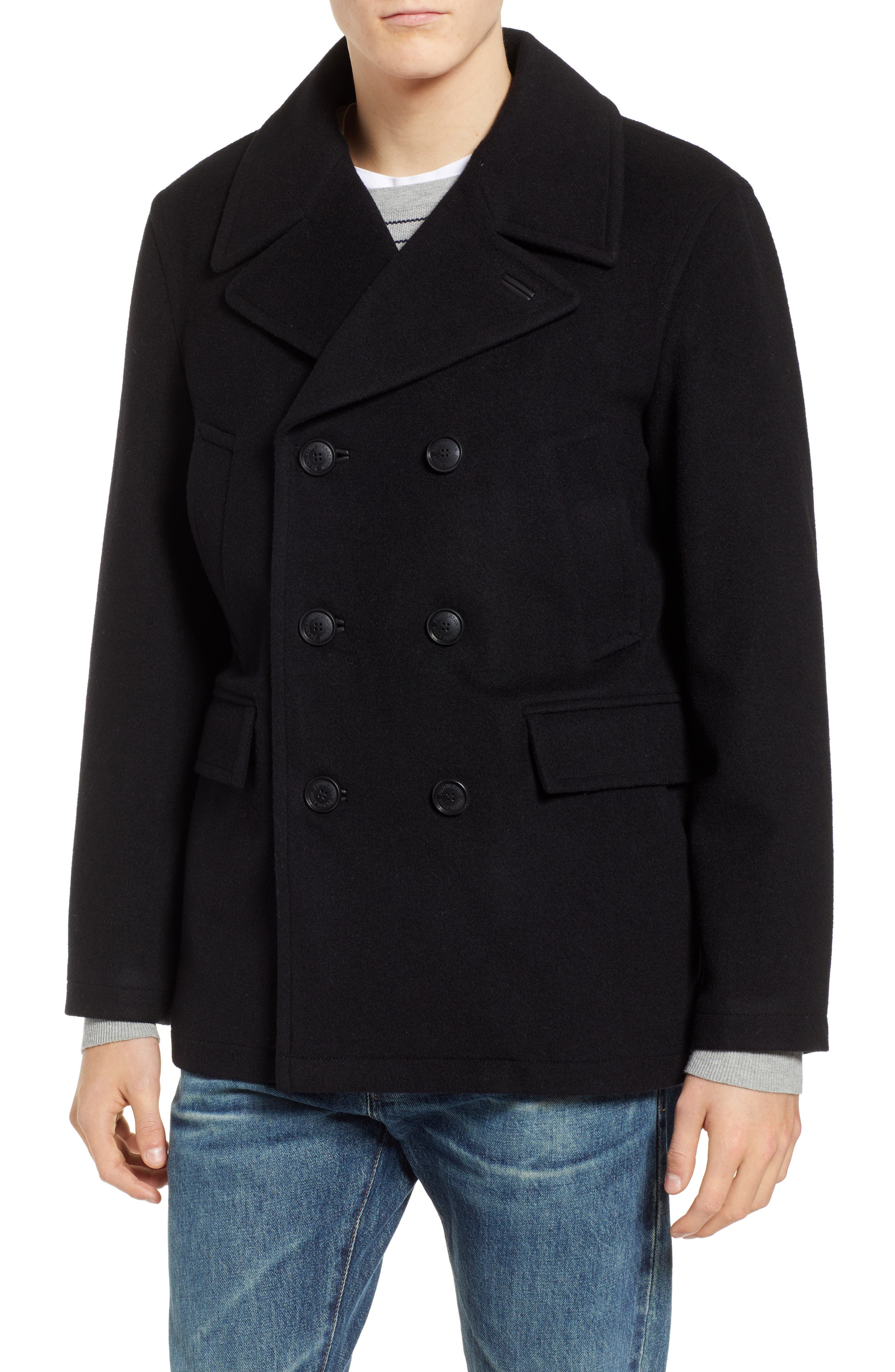 Pendleton Maritime Wool Blend Peacoat Nordstrom
