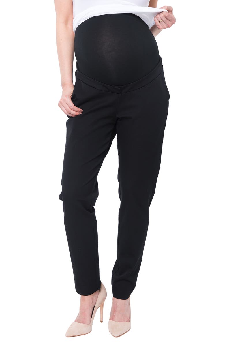 Nom Maternity Natalie Over the Belly Maternity Pants | Nordstrom