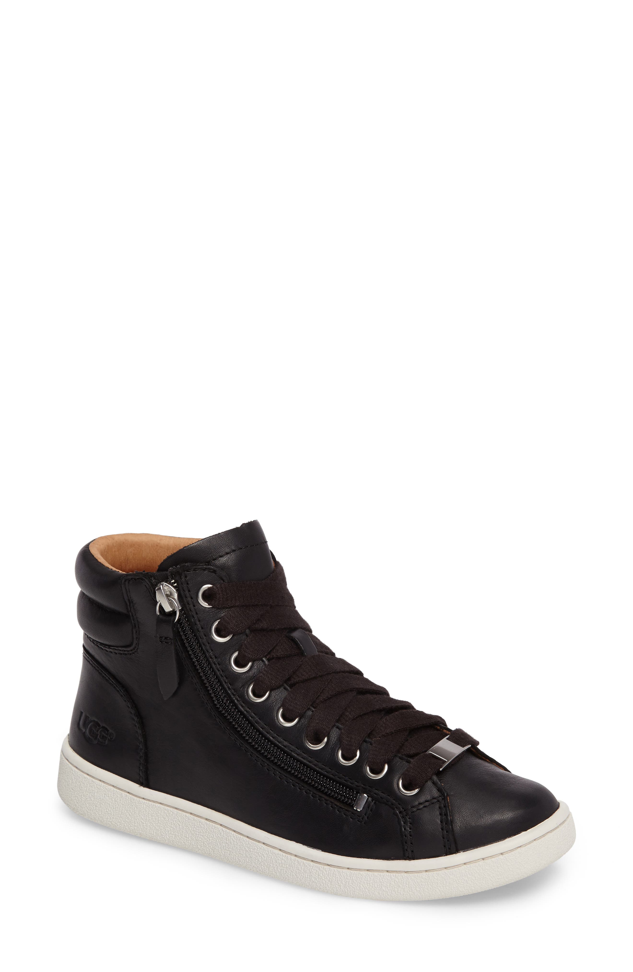 UPC 190108856712 product image for Women's Ugg Olive High Top Sneaker, Size 10 M - Black | upcitemdb.com