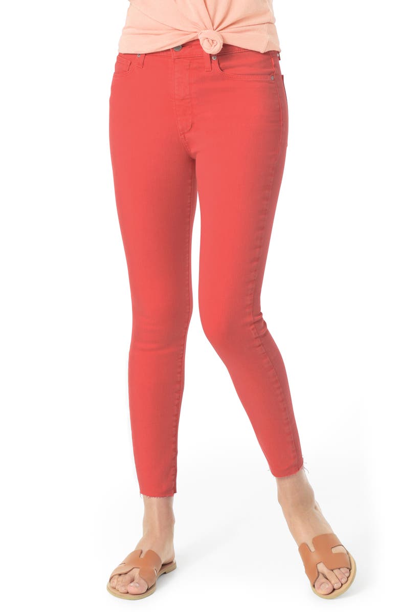 Joe's Jeans FLAWLESS - ICON RAW HEM CROP SKINNY JEANS