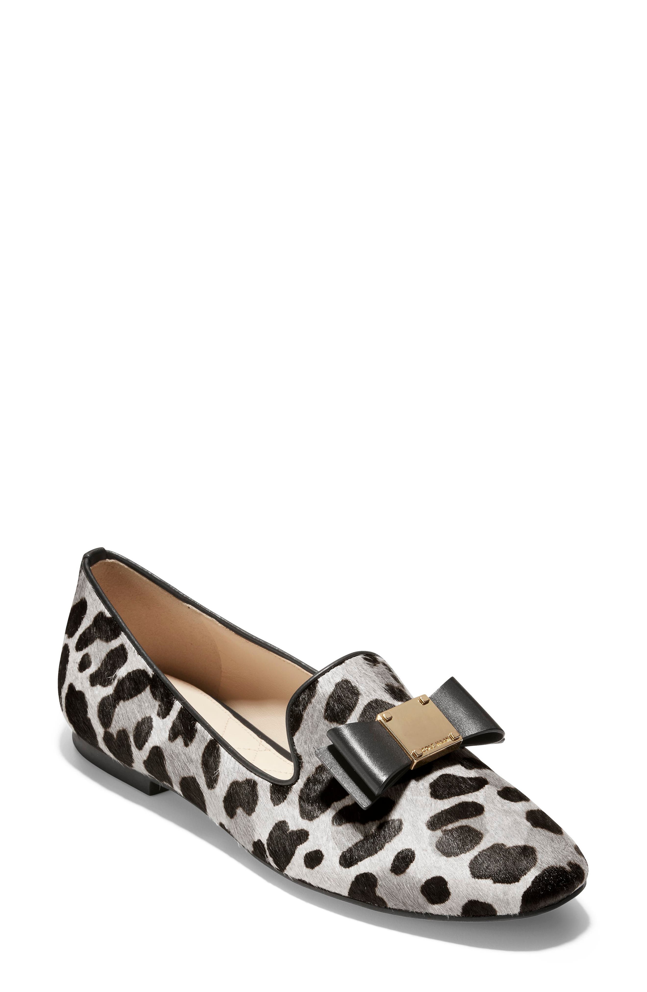 Cole Haan Tali Bow Genuine Calf Hair Loafer