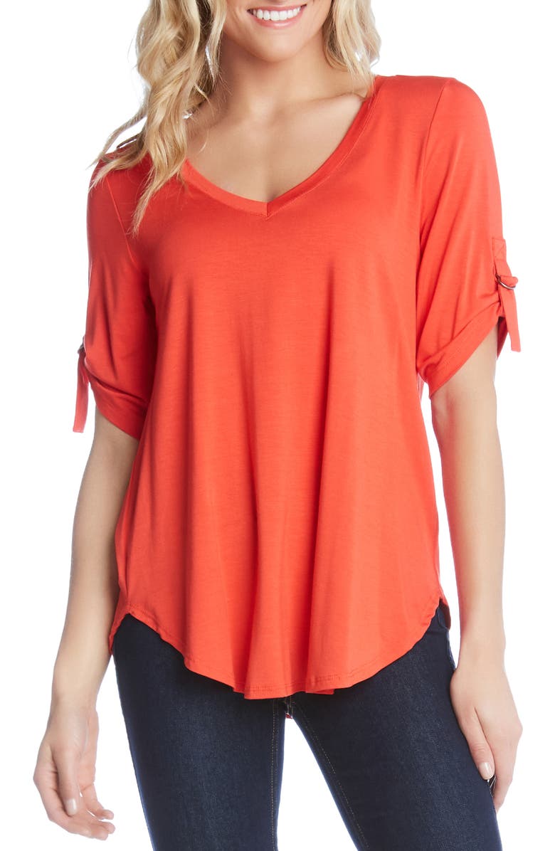 Karen Kane Tops D-RING DETAIL TOP