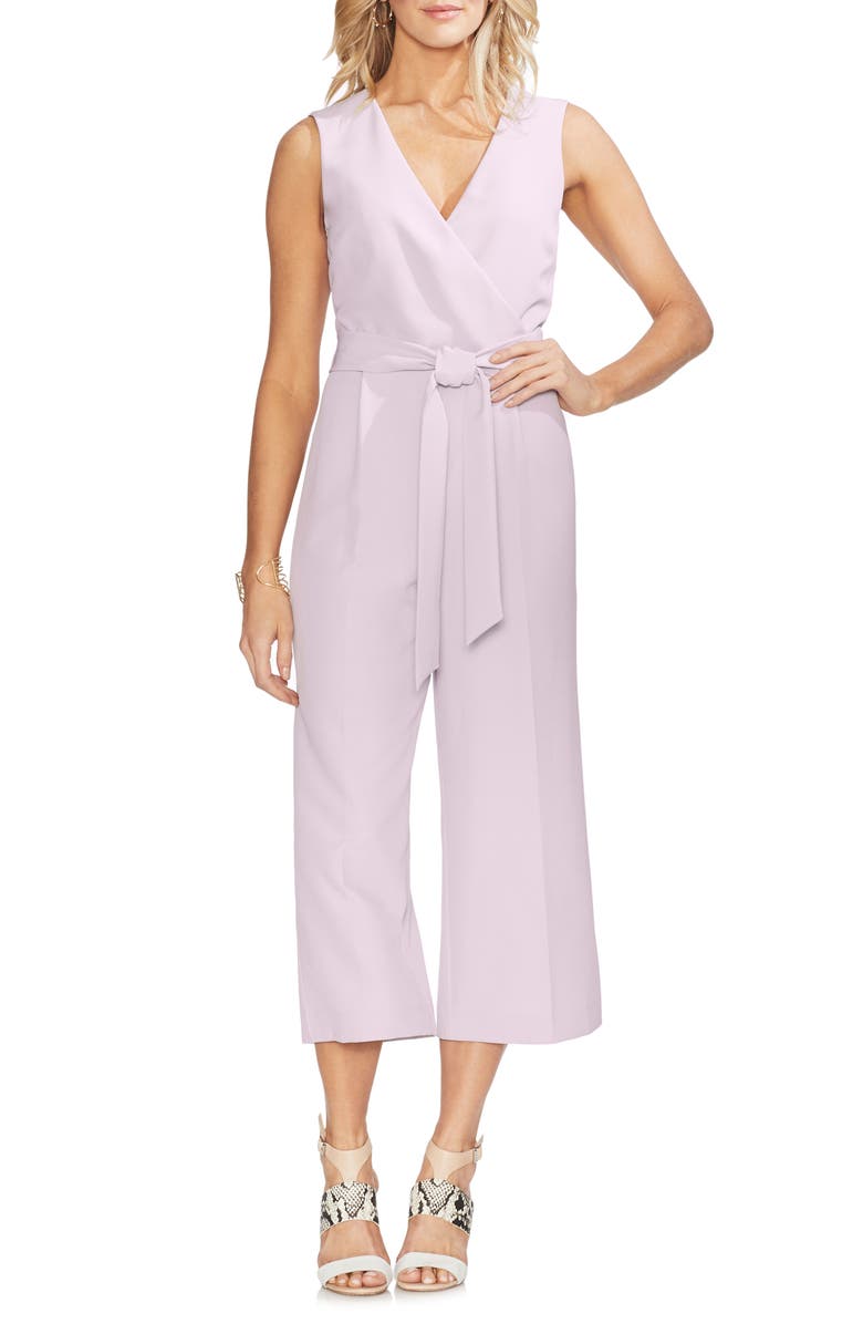 Vince Camuto Suits BELTED JUMPSUIT