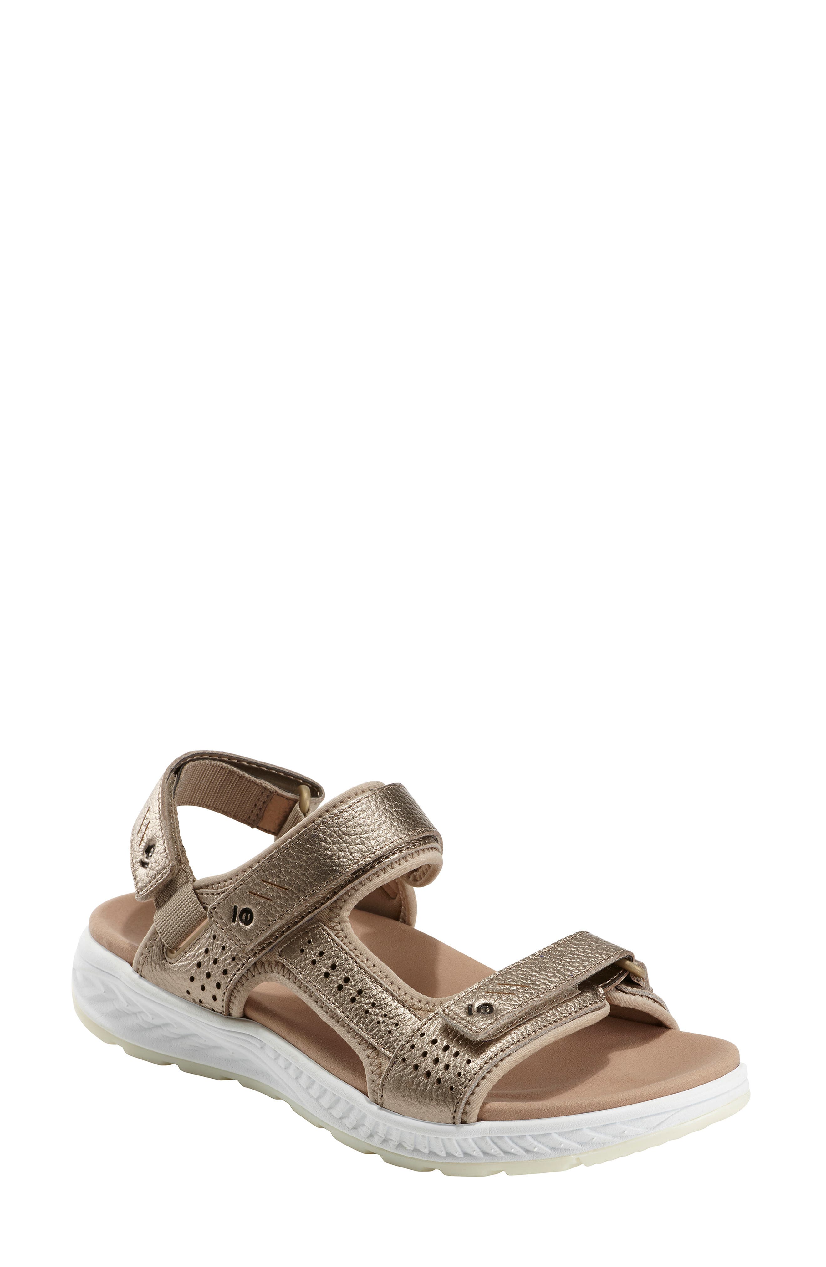Earth Azore Sandal, Metallic