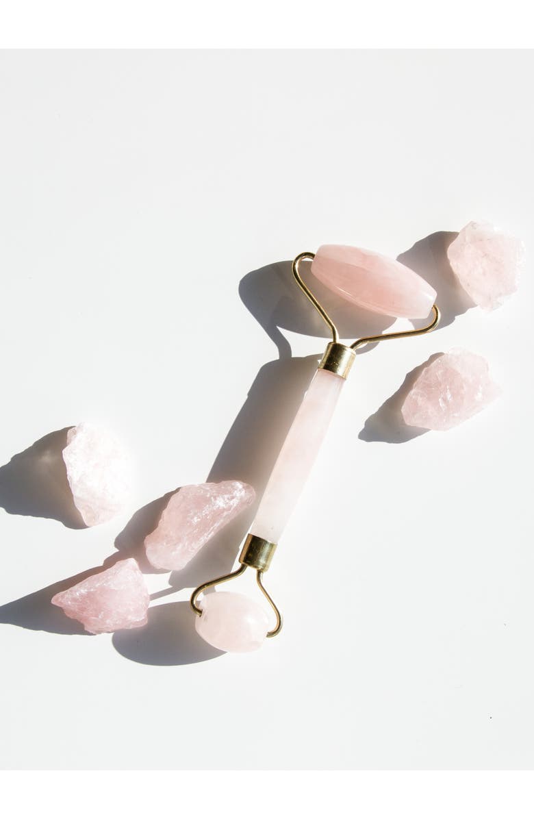 HERBIVORE BOTANICALS ROSE QUARTZ FACIAL ROLLER,HB070