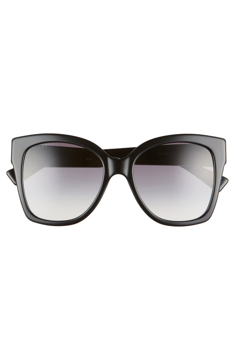 GUCCI 54MM SQUARE SUNGLASSES,GG0459S002