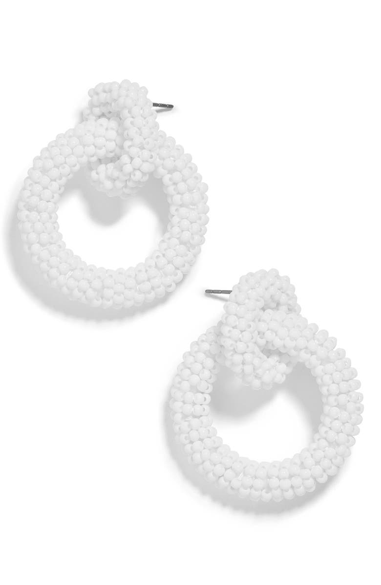 Baublebar Accessories MINI EMMA BEADED HOOP EARRINGS