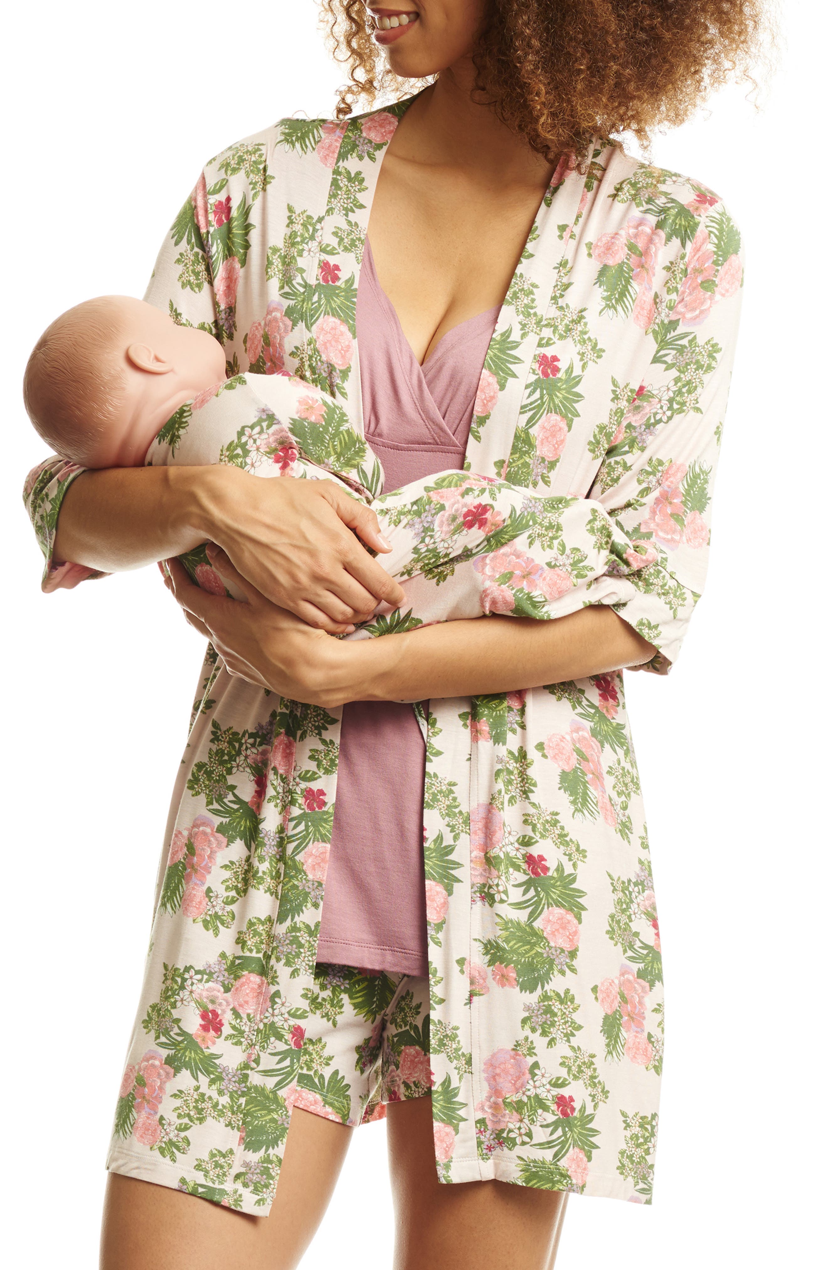 Everly Grey Adalia 5Piece Maternity/Nursing Pajama Set Nordstrom
