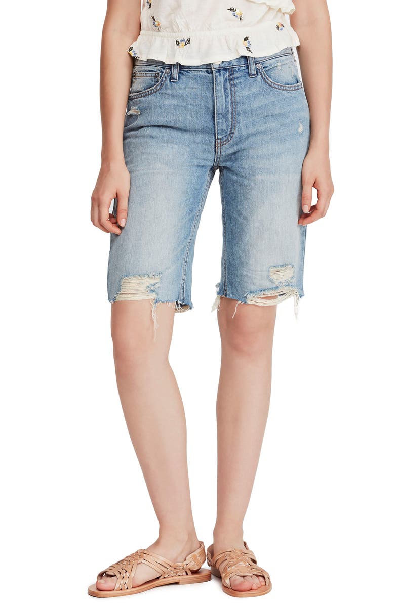 Free People Shorts CAROLINE CUTOFF SHORTS