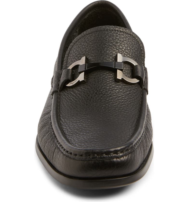 Salvatore Ferragamo Men's Grandioso Calfskin Leather Loafers With ...