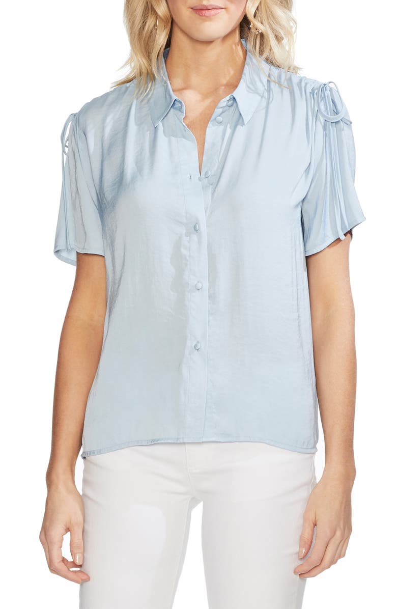 Vince Camuto Tops DRAWSTRING SHOULDER BLOUSE