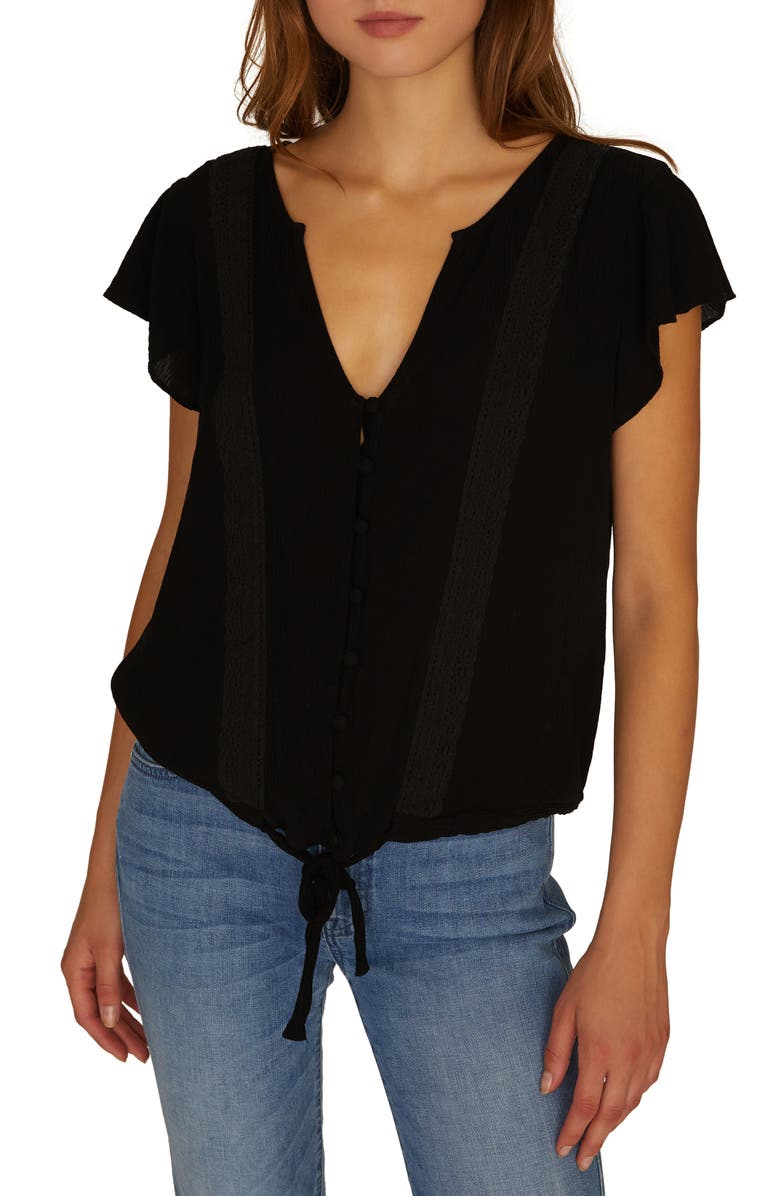 Sanctuary Tops BOHEMIAN TIE FRONT TOP