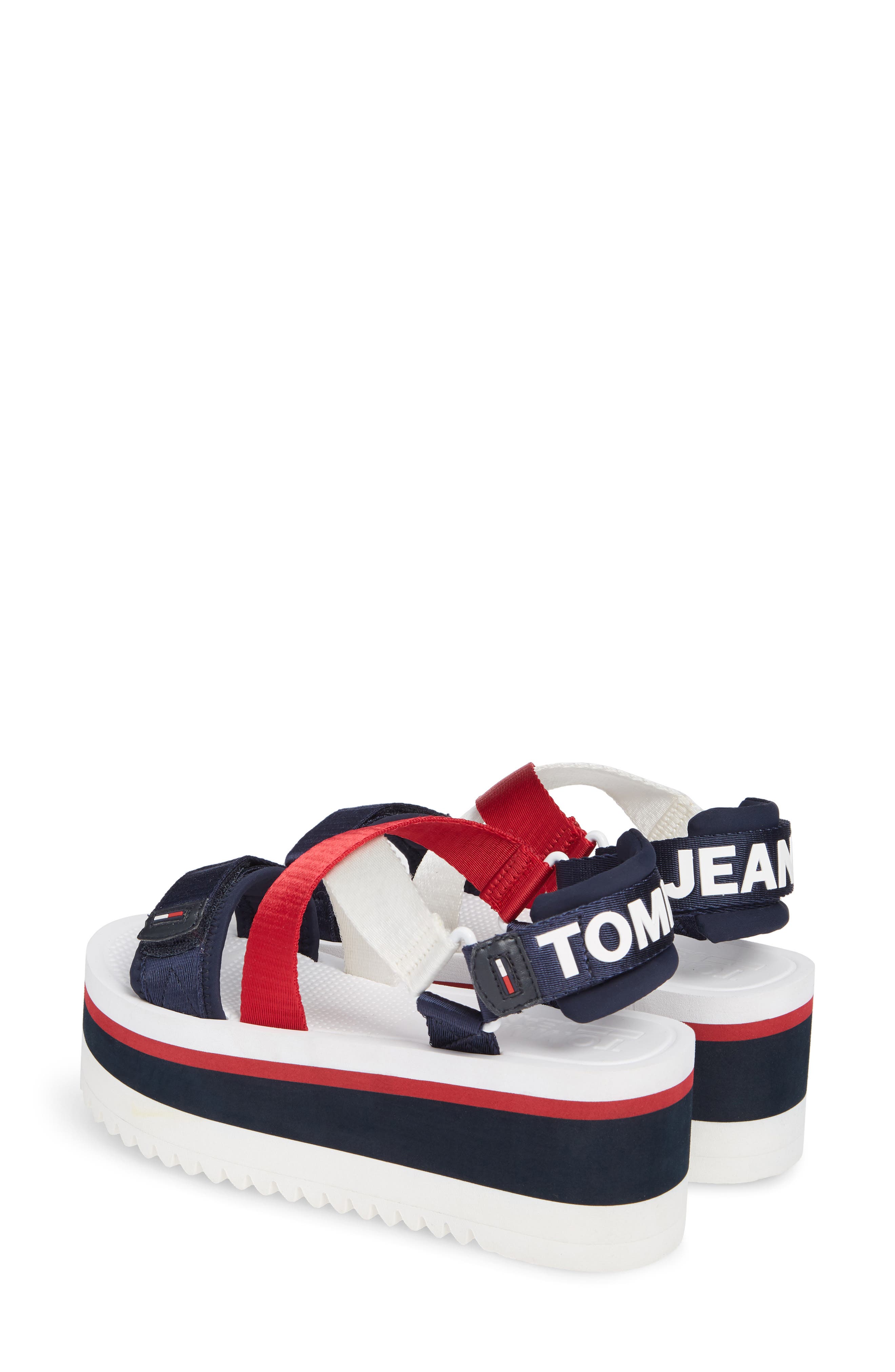 tommy jeans collette platform sandal