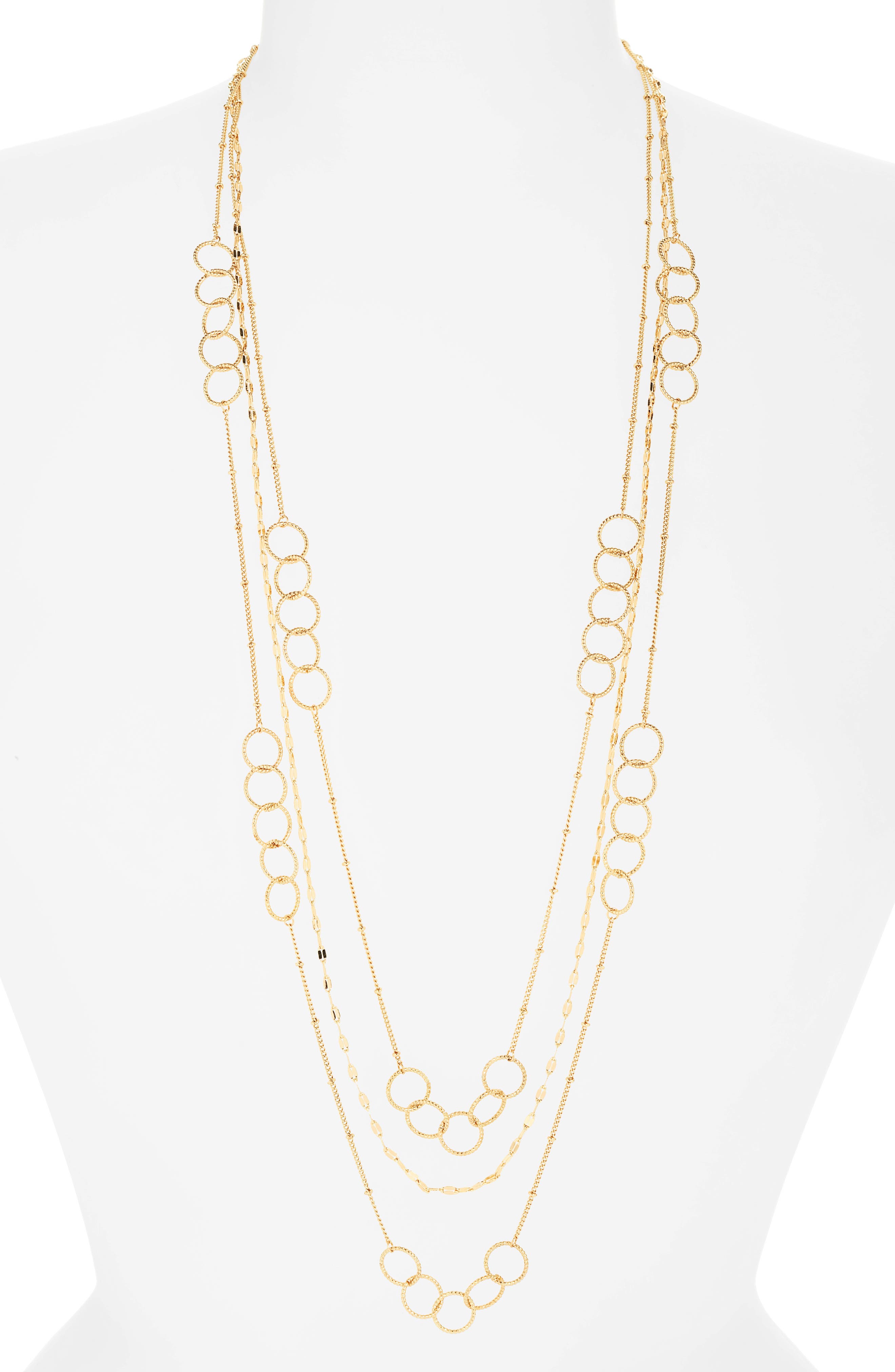 Canvas Jewelry Dia Layered Necklace Nordstrom