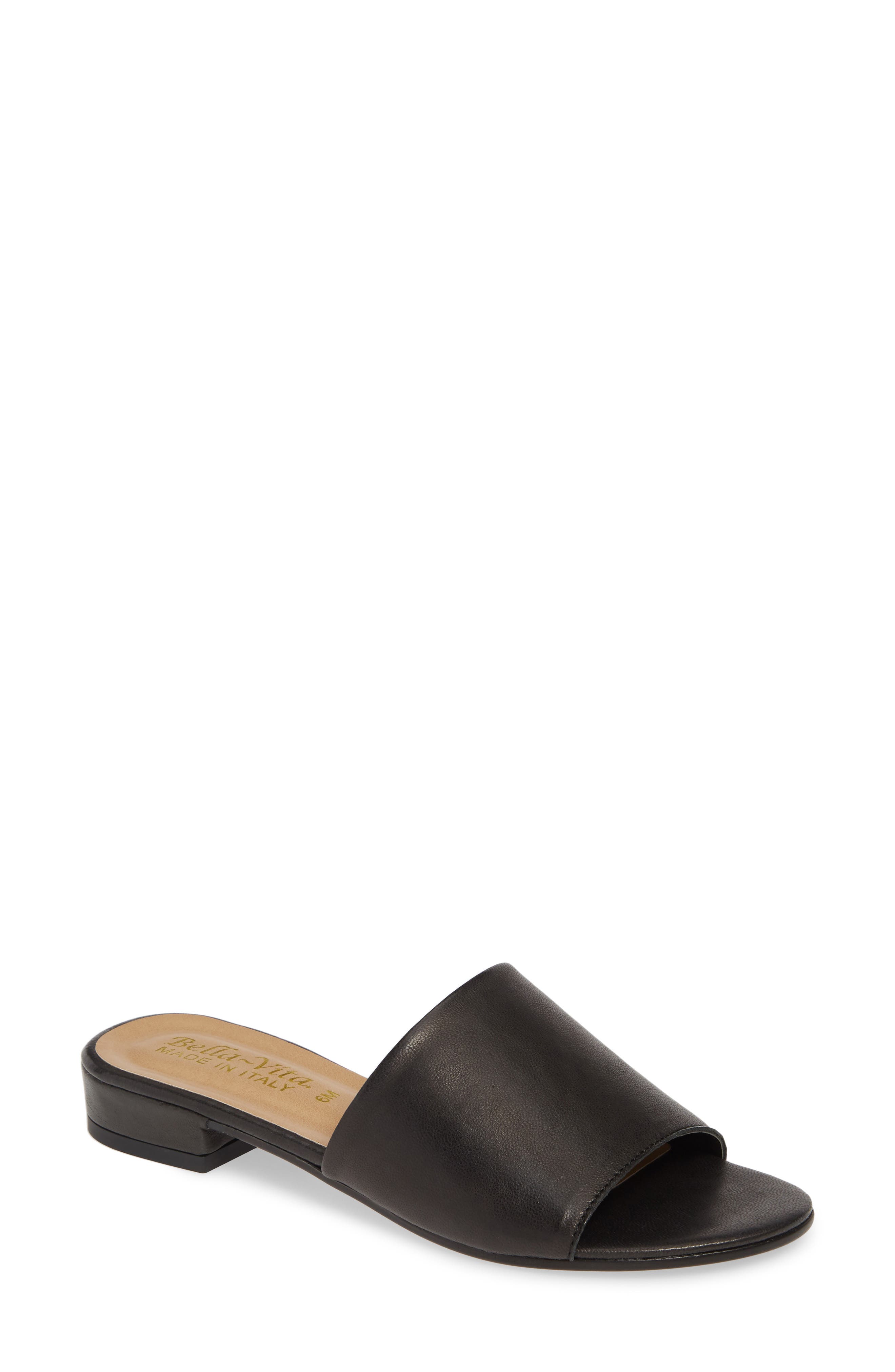 Bella Vita Slide Sandal N - Black