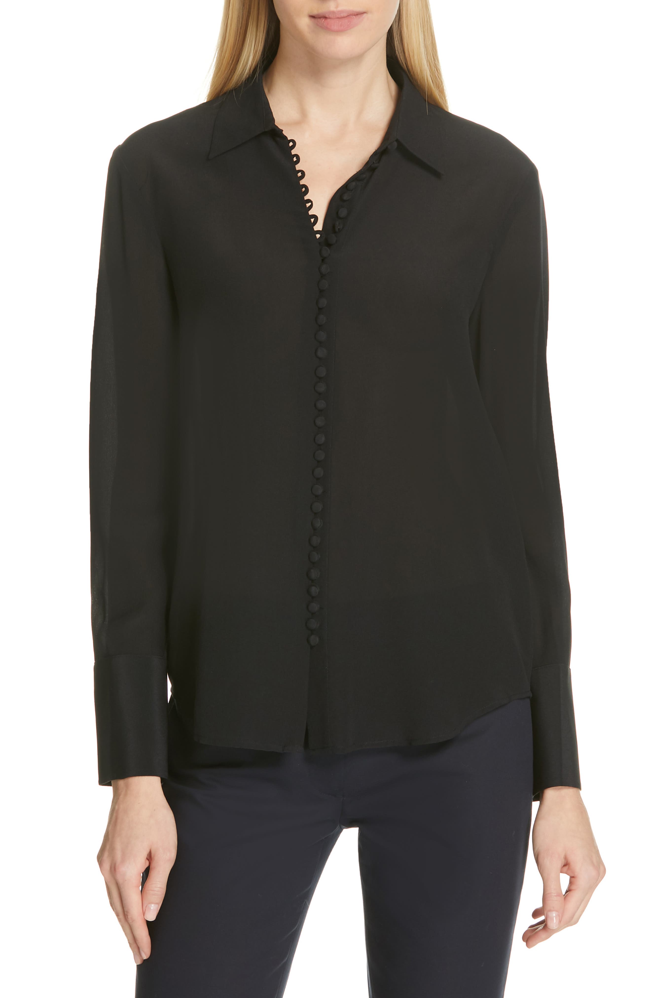 club monaco silk shirt