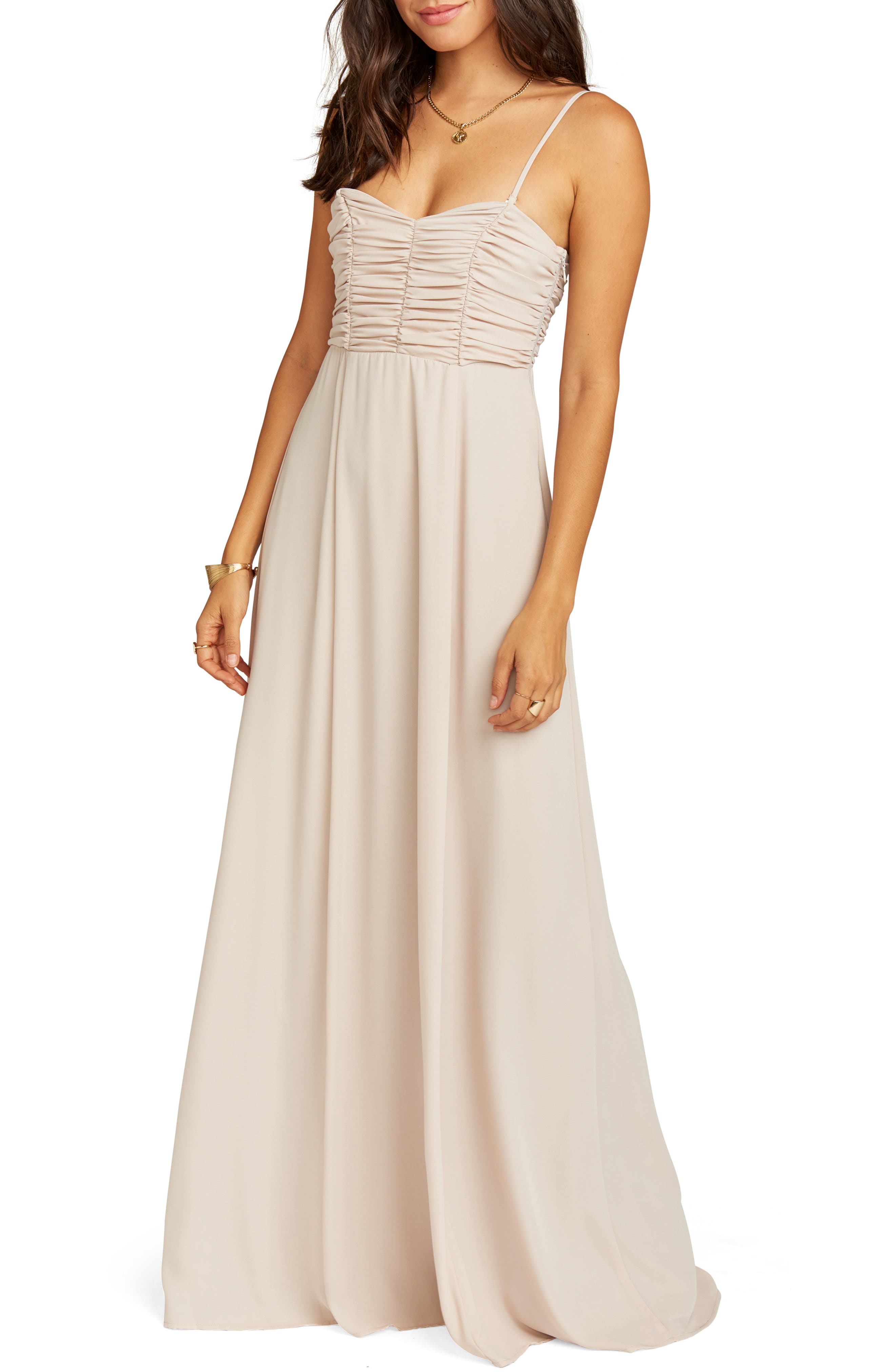 Show Me Your Mumu Bonbon Optional Strap Gown