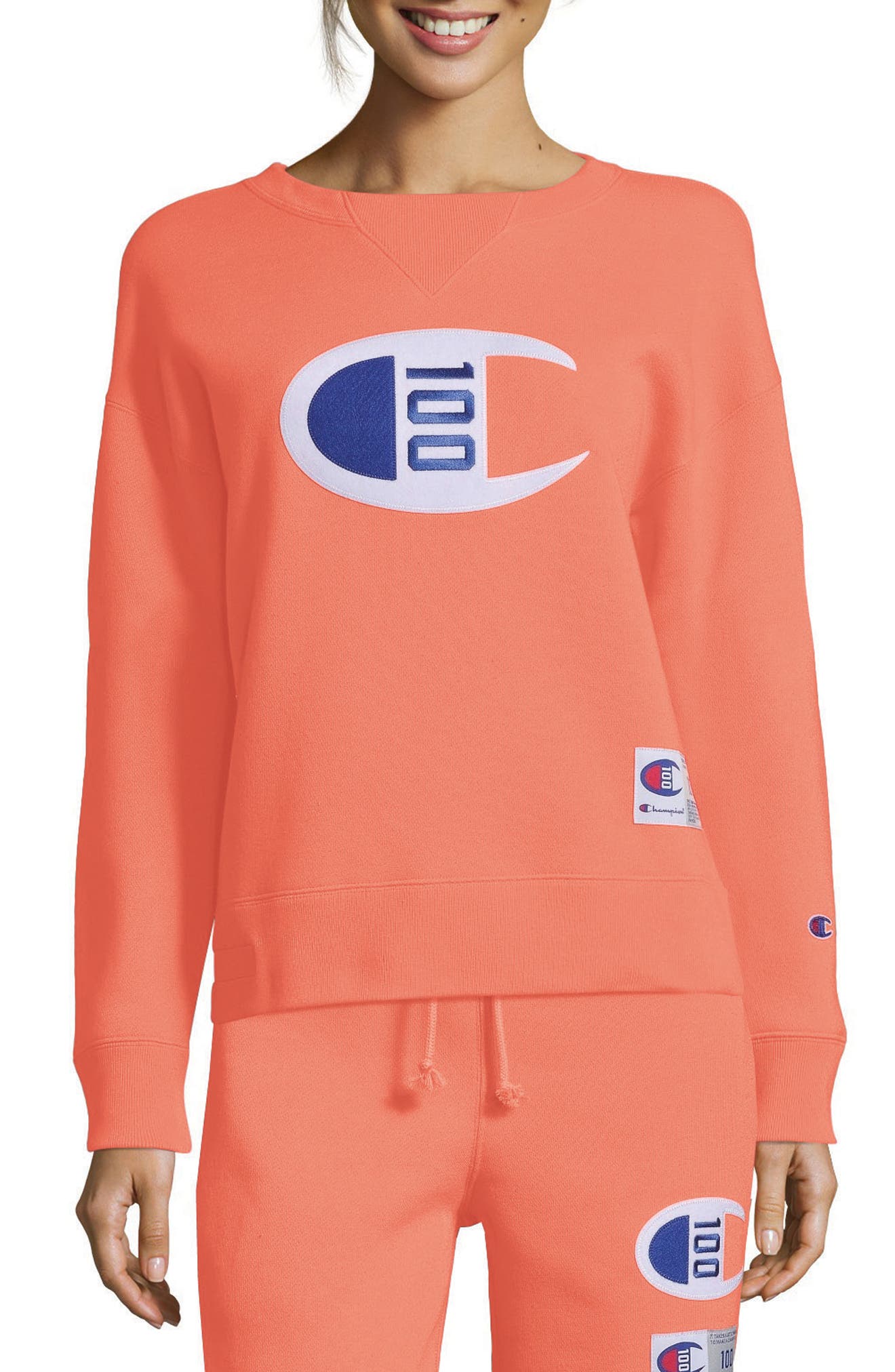 Champion Century Collection Logo Sweatshirt