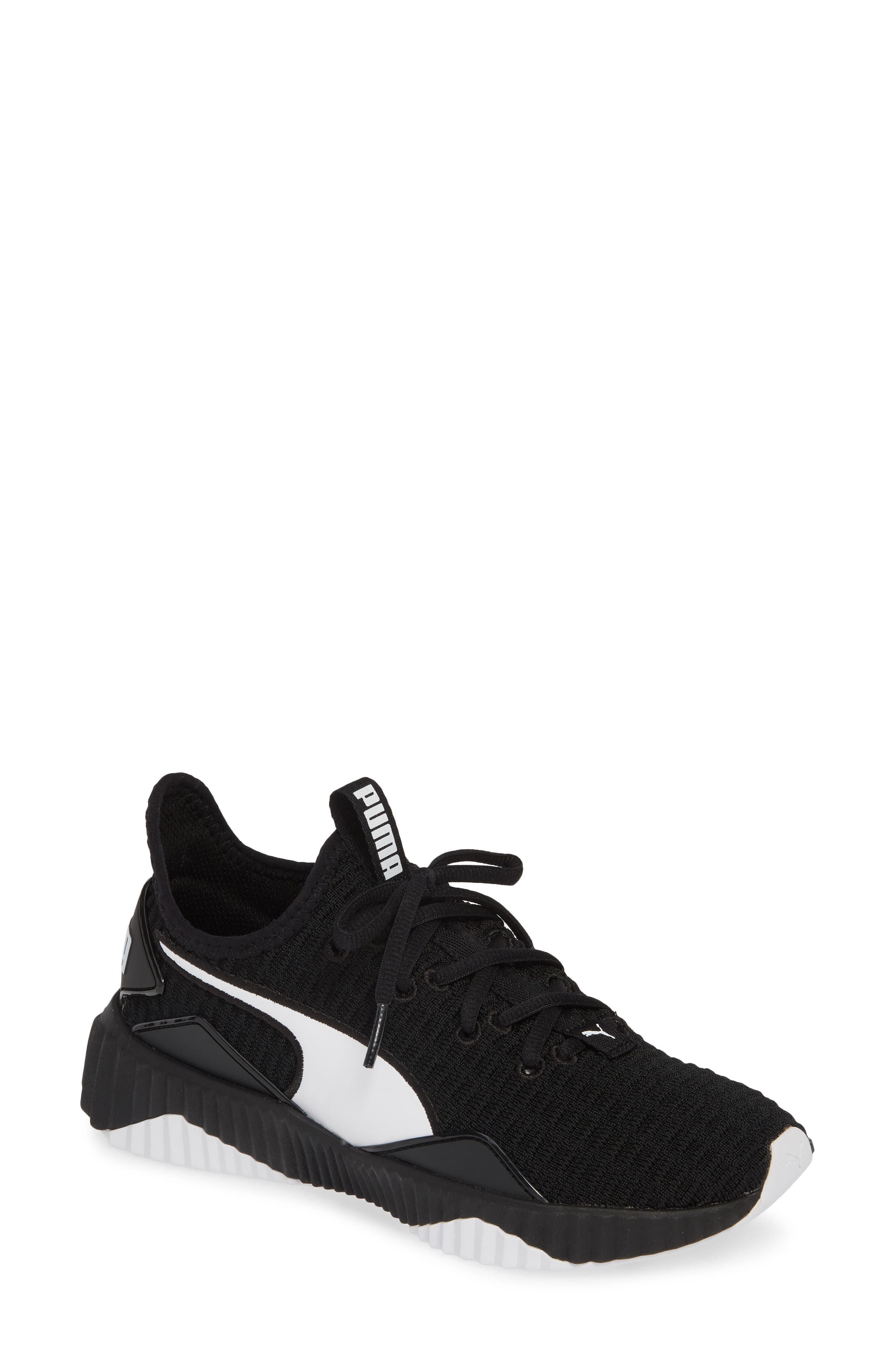 puma defy women's black
