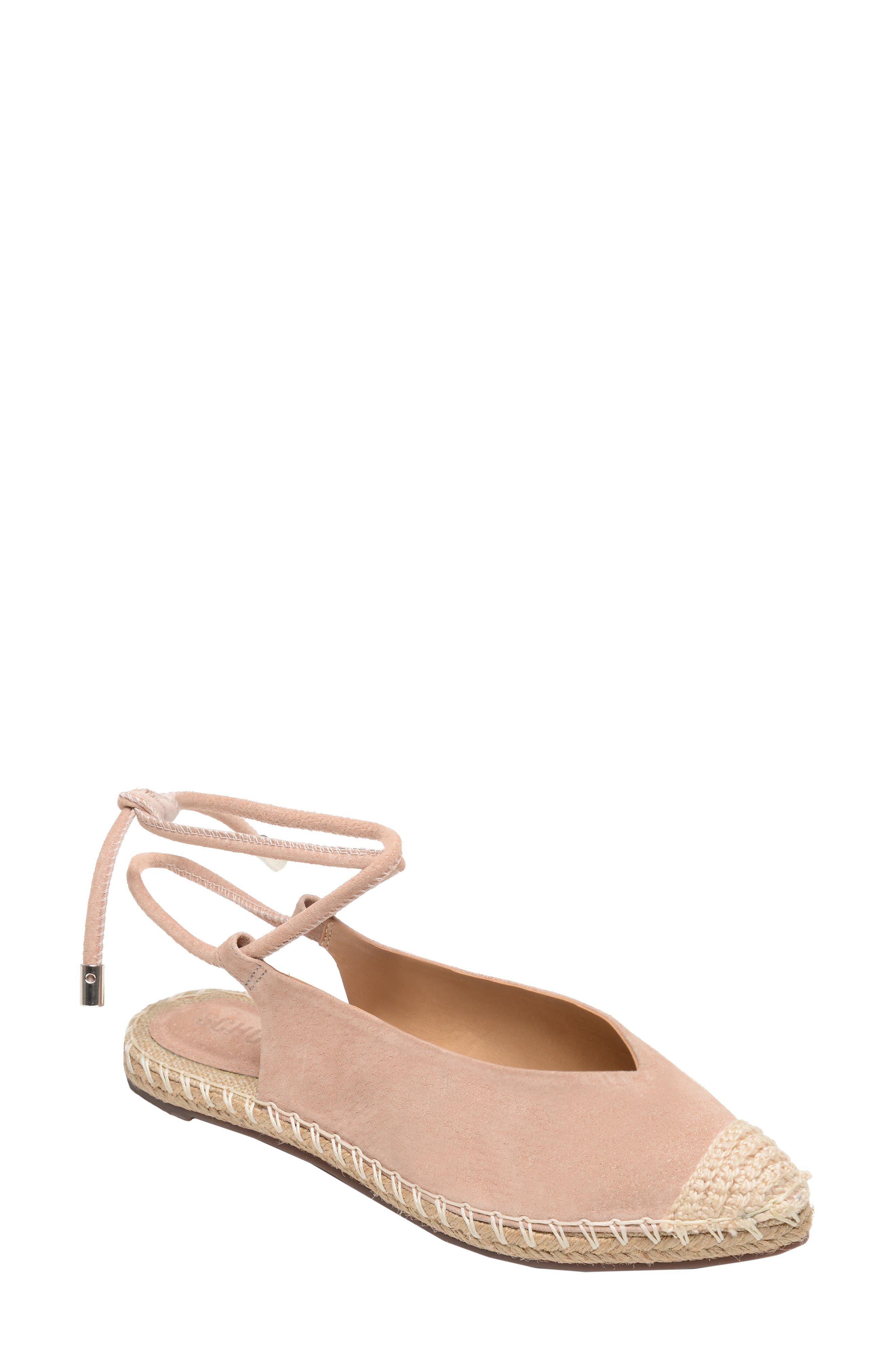 Schutz Laba Wraparound Espadrille- Beige