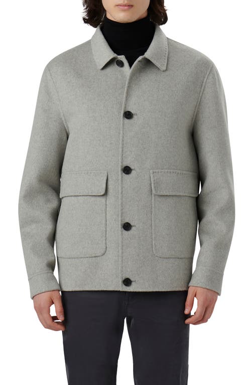 Bugatchi Pickstitch Wool Blend Jacket at Nordstrom,