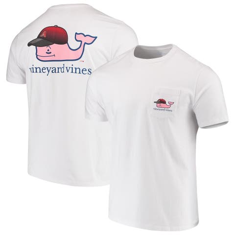 Houston Astros Vineyard Vines Bar Flag Pocket T-Shirt - White