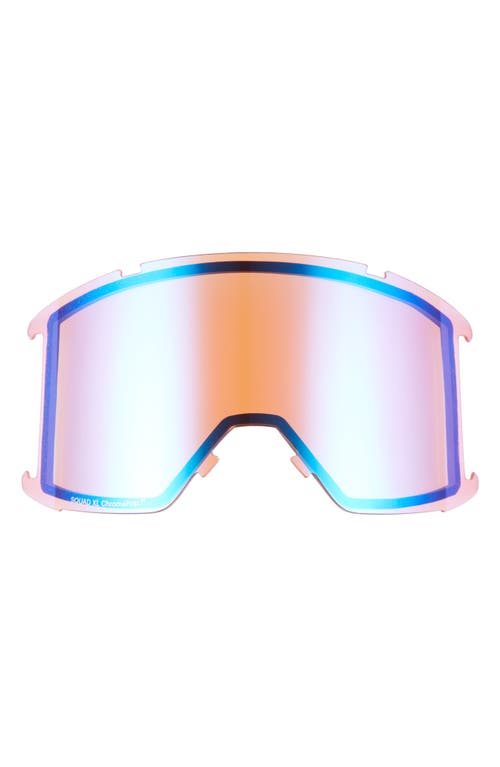 Smith Squad Xl 185mm Snow Goggles In Blackout/sun Black