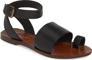 Sandale Free People Torrence - Taille US 6 (environ EU 36) - Brun - Neuf Sans Boîte - Style Enveloppant Cheville