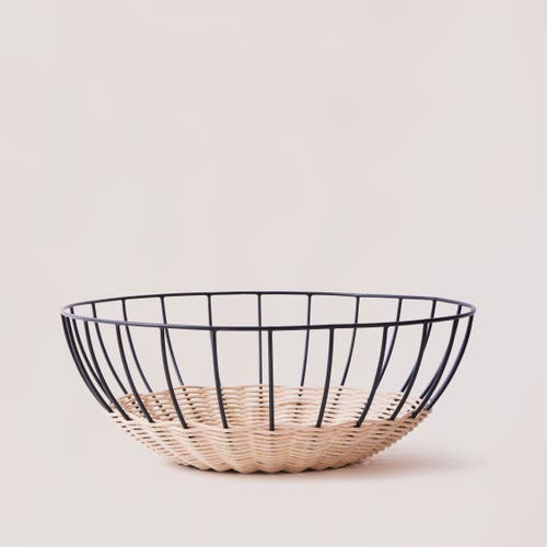 Fleck Cabo Fruit Basket In Black